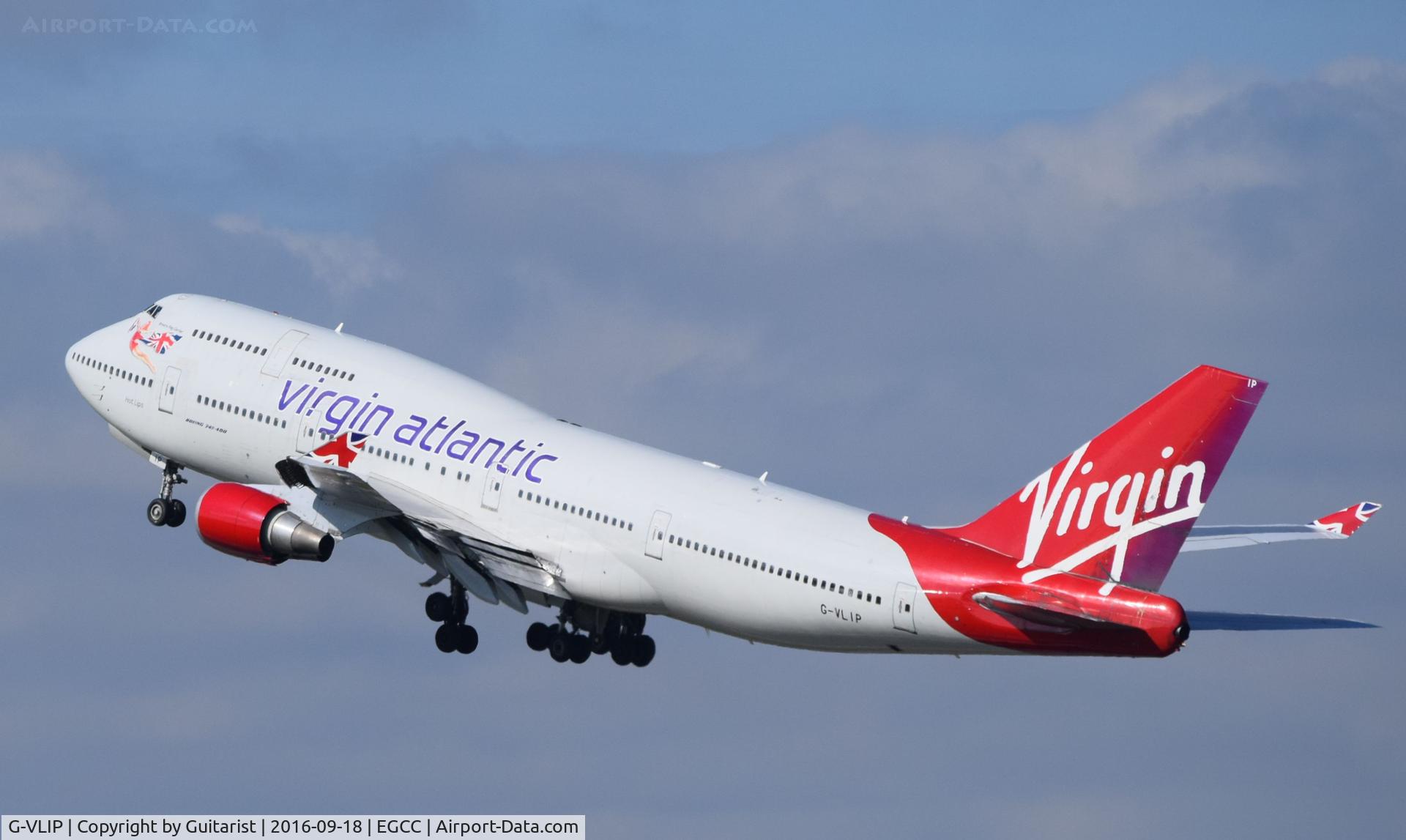G-VLIP, 2001 Boeing 747-443 C/N 32338, At Manchester