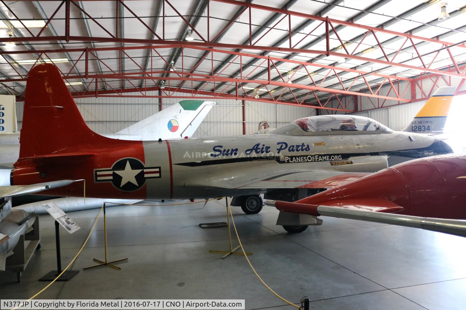 N377JP, Canadair CT-133 Silver Star 3 (CL-30) C/N T33-377, CT-133