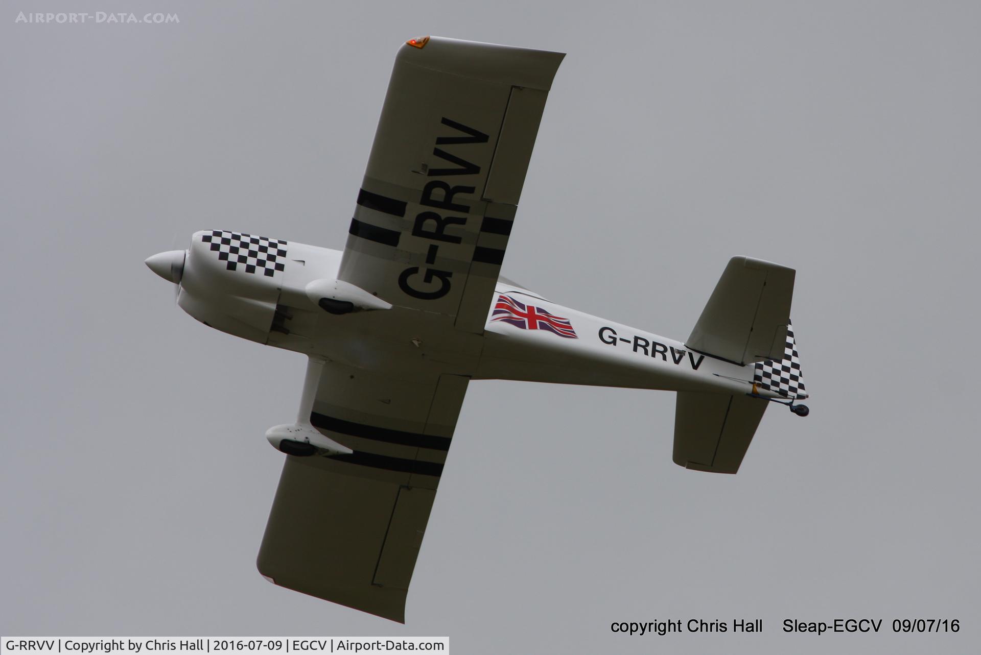 G-RRVV, 2006 Vans RV-8 C/N 82245, at Sleap