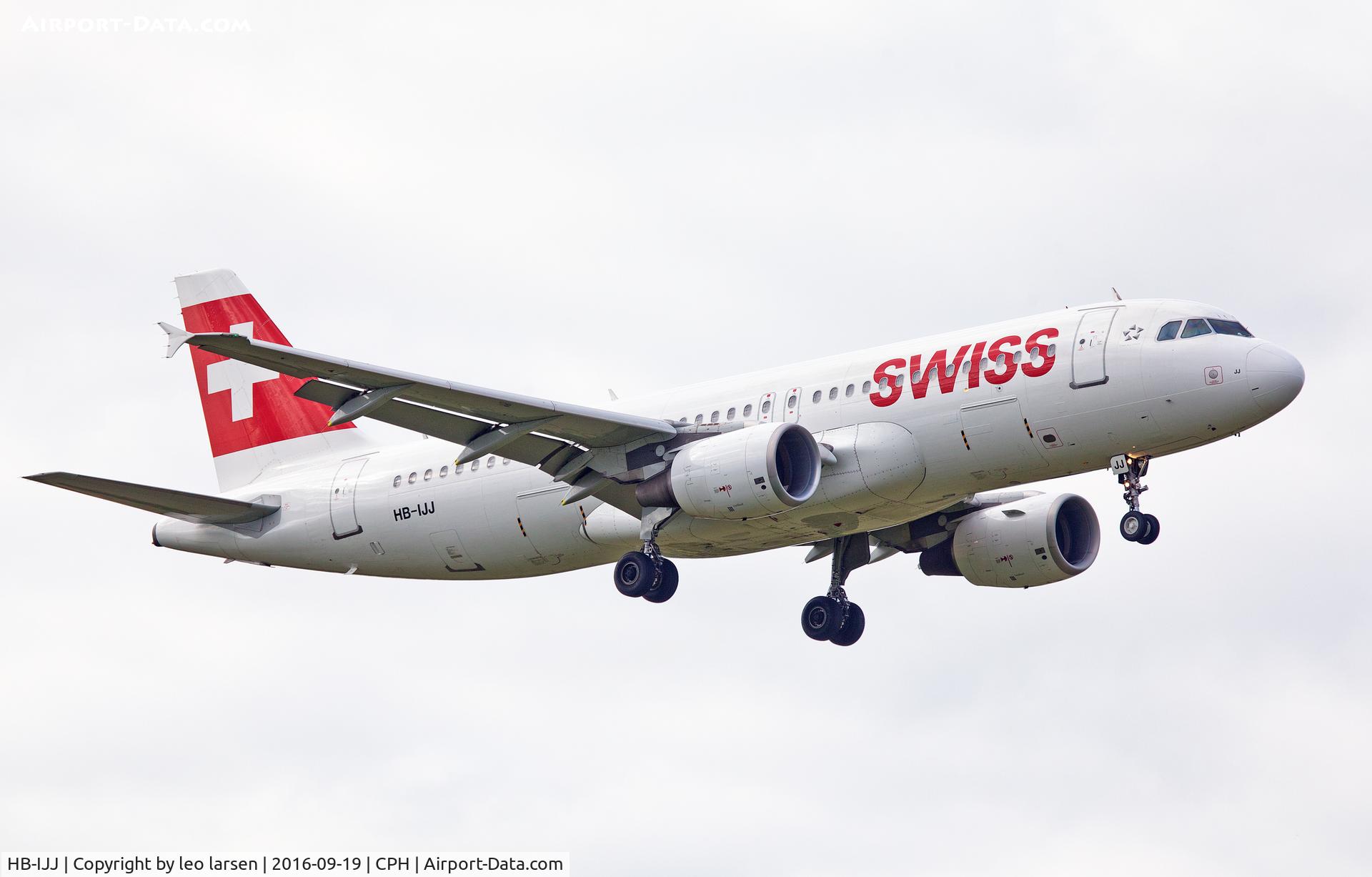 HB-IJJ, 1996 Airbus A320-214 C/N 585, Copenhagen 19.9.16
