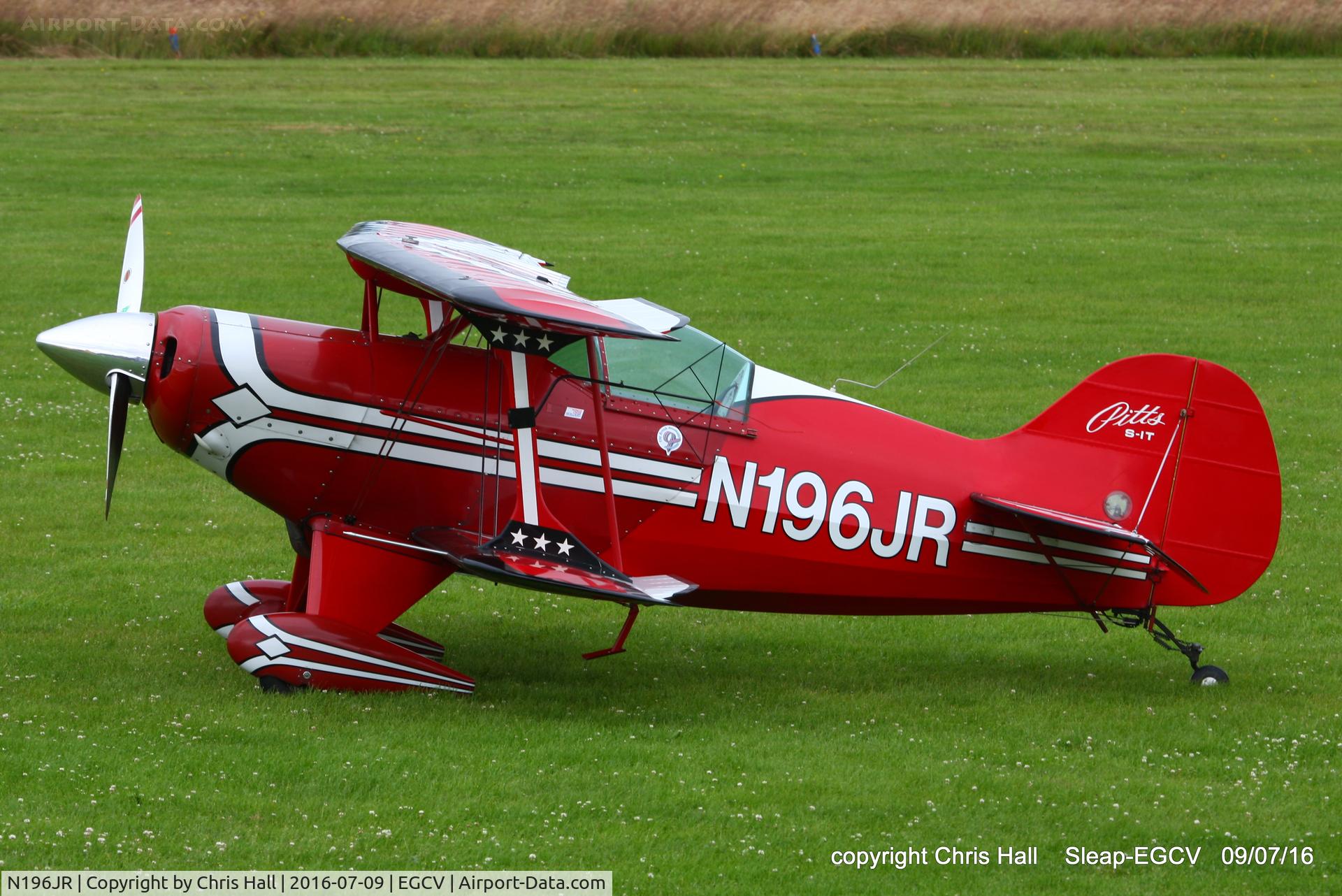 N196JR, 1983 Aerotek Pitts S-1T Special C/N 1019, at Sleap