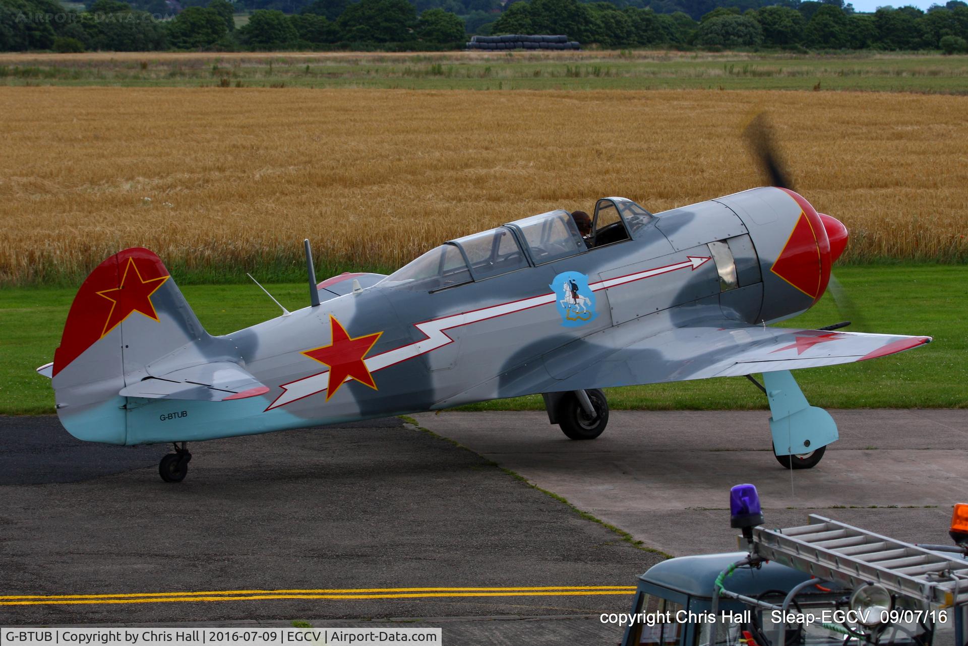 G-BTUB, 1956 Let C-11 (Yak-11) C/N 172623, at Sleap