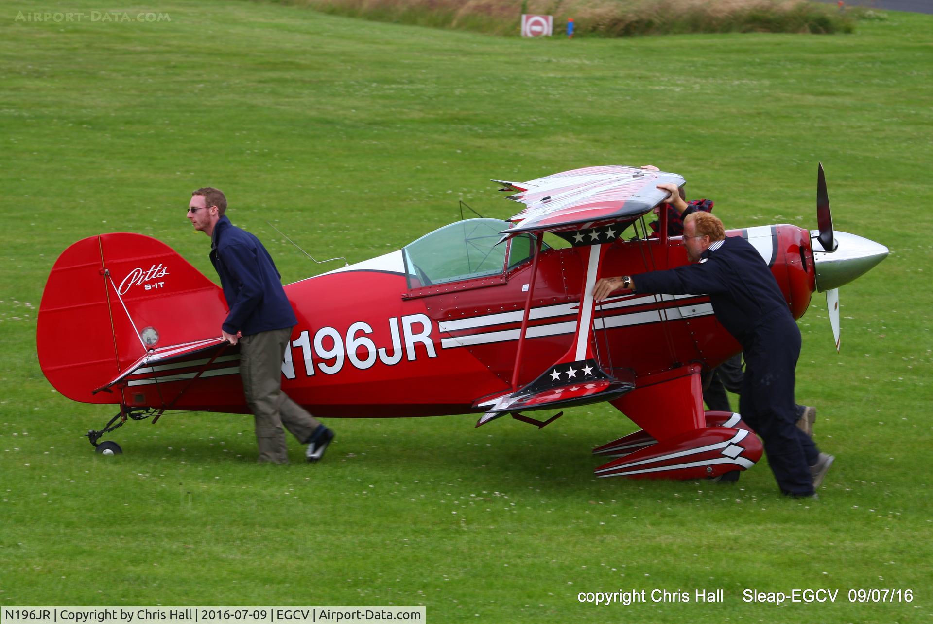 N196JR, 1983 Aerotek Pitts S-1T Special C/N 1019, at Sleap