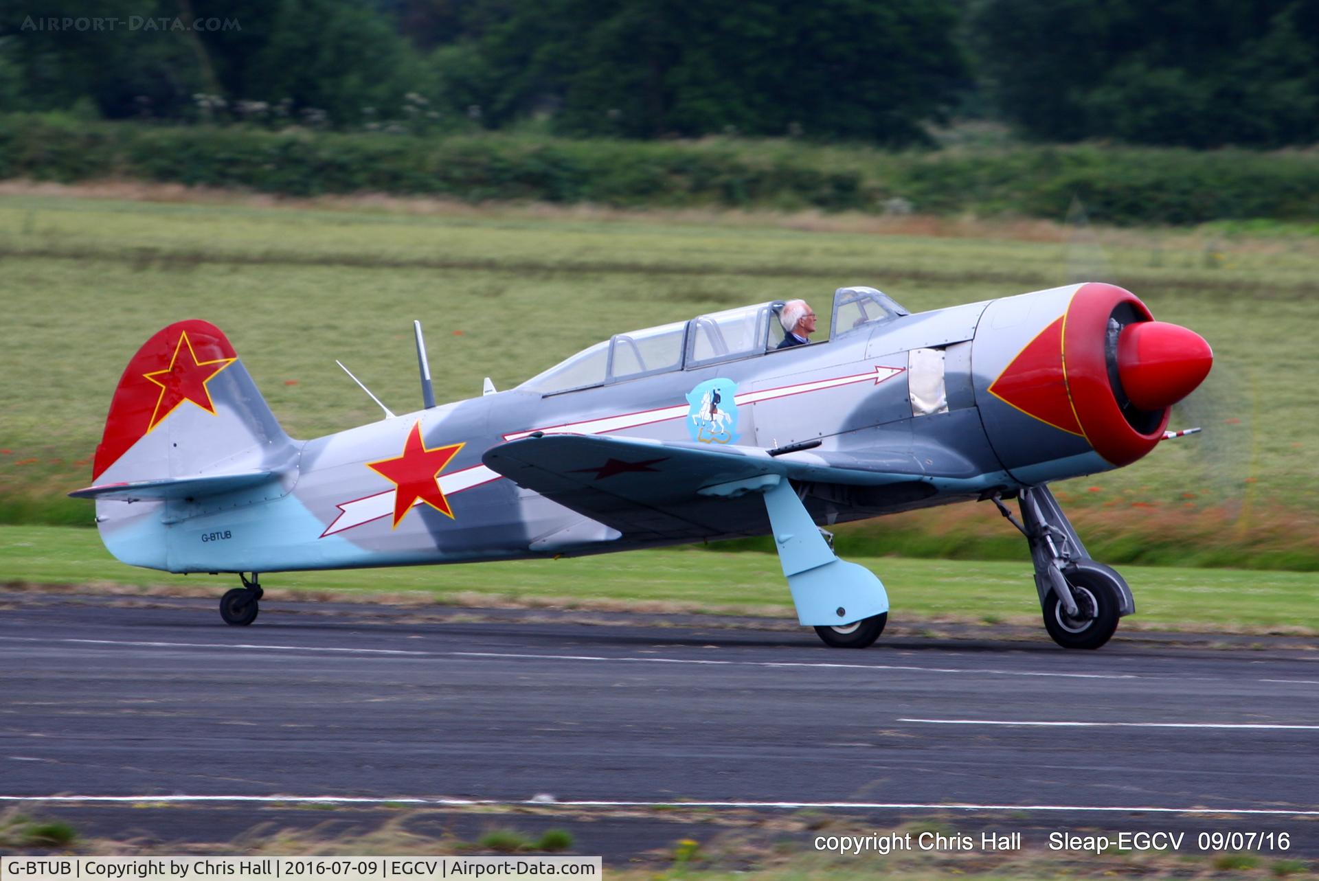 G-BTUB, 1956 Let C-11 (Yak-11) C/N 172623, at Sleap