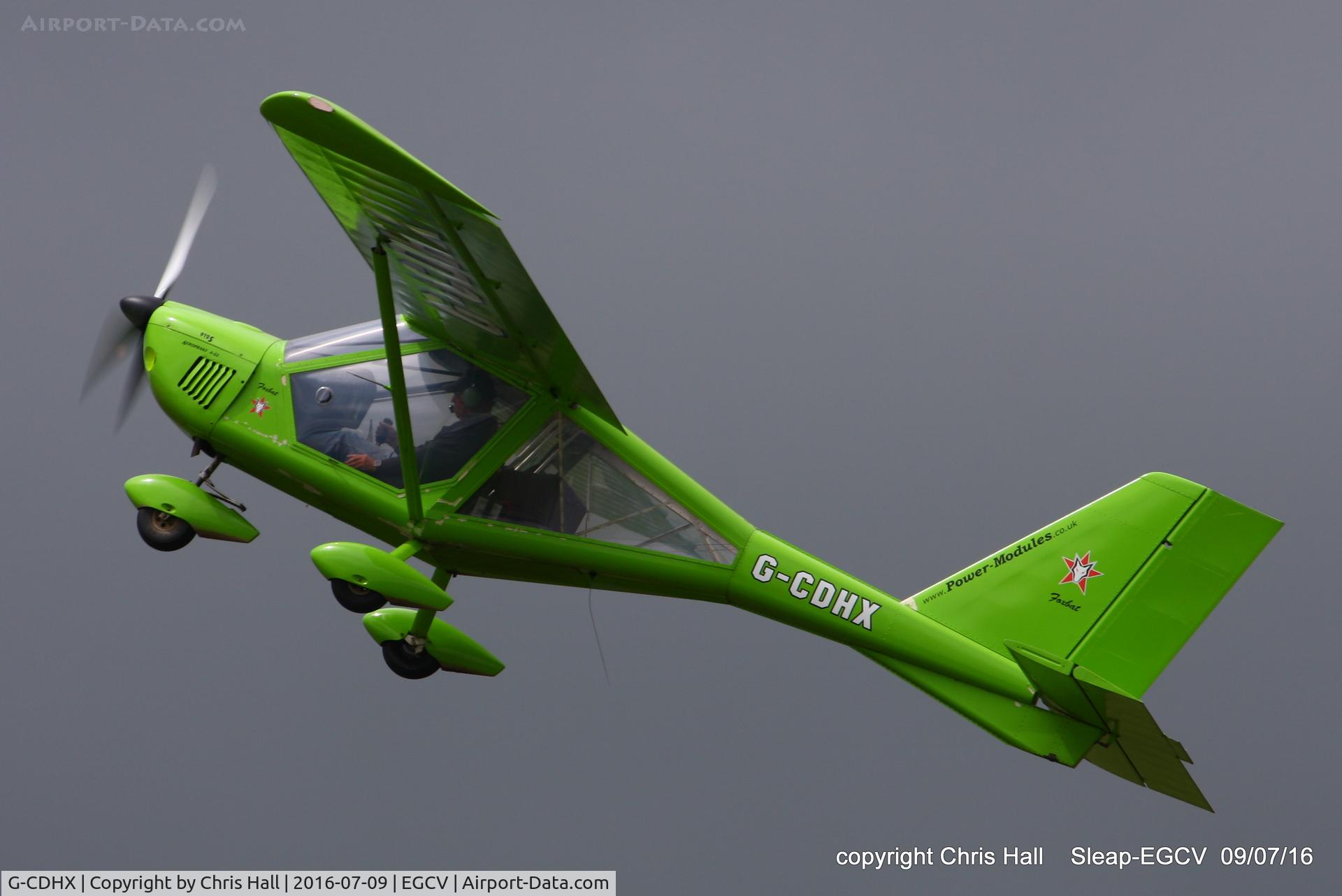 G-CDHX, 2005 Aeroprakt A-22 Foxbat C/N PFA 317-14297, at Sleap