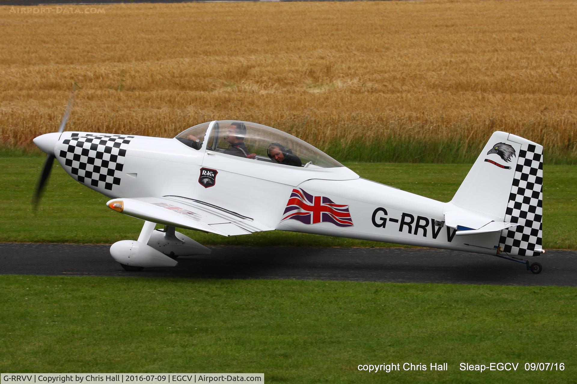 G-RRVV, 2006 Vans RV-8 C/N 82245, at Sleap