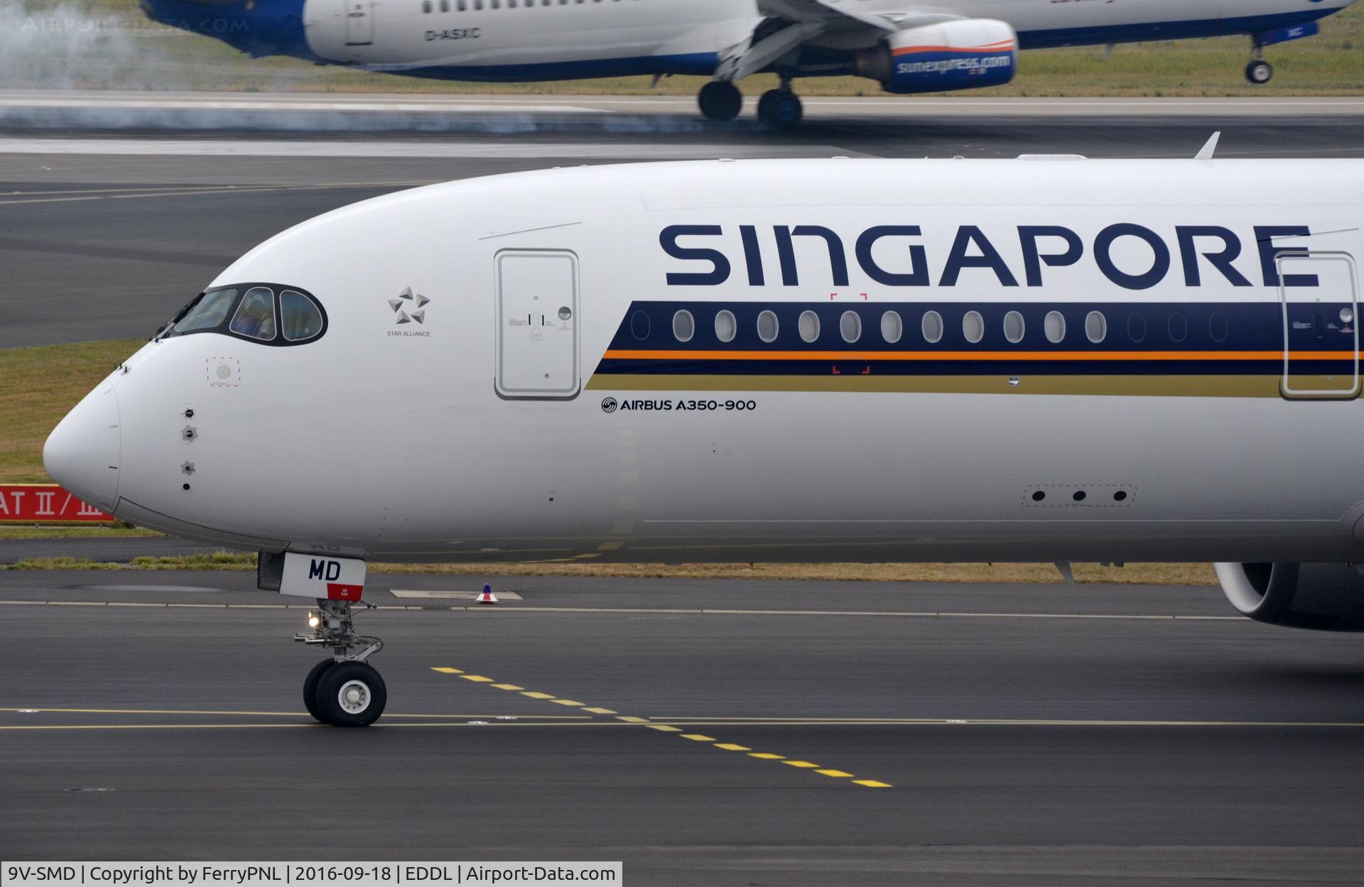 9V-SMD, 2016 Airbus A350-941 C/N 037, A359 Front section