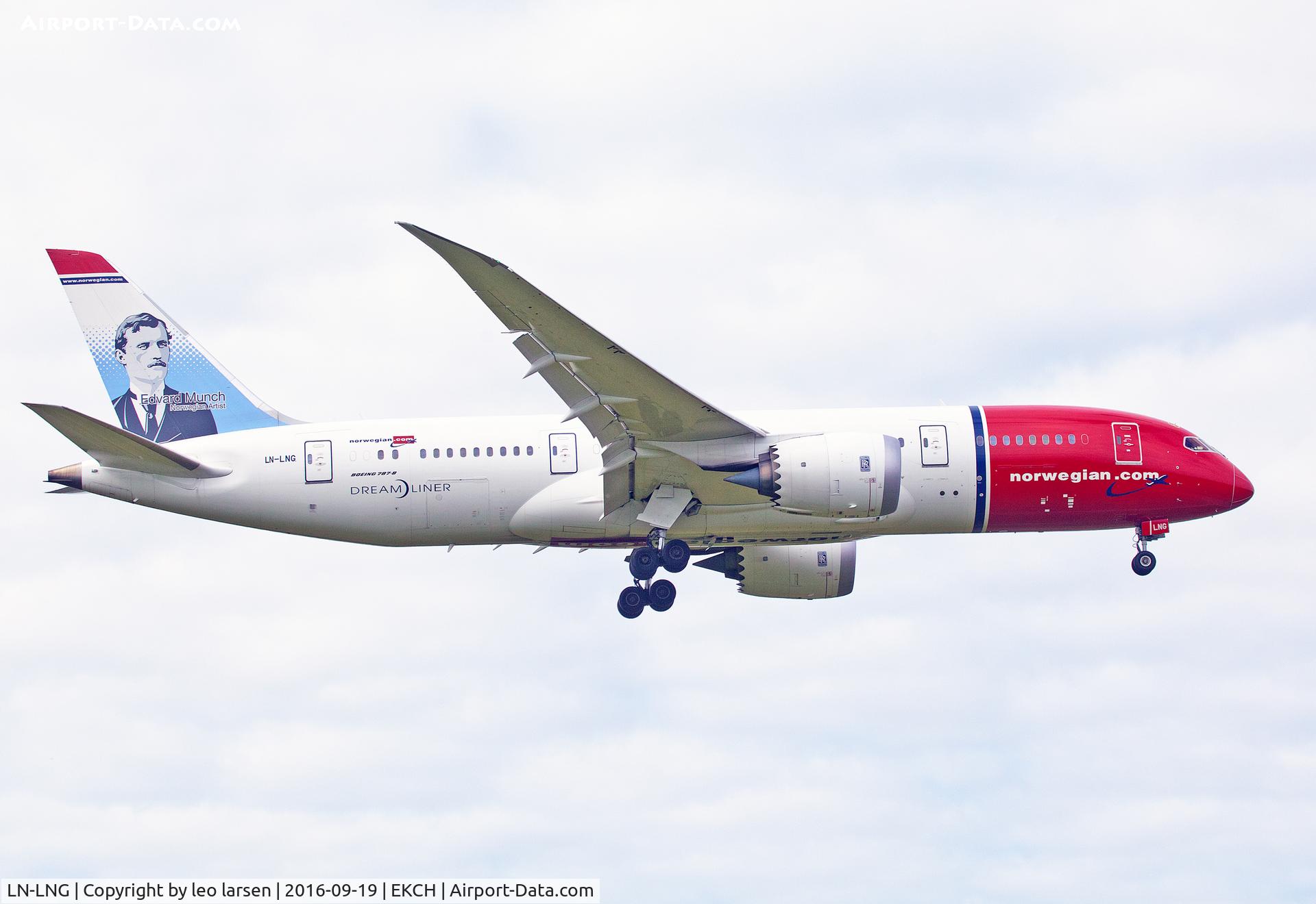 LN-LNG, 2014 Boeing 787-8 Dreamliner Dreamliner C/N 35314, Copenhagen 19.9.16