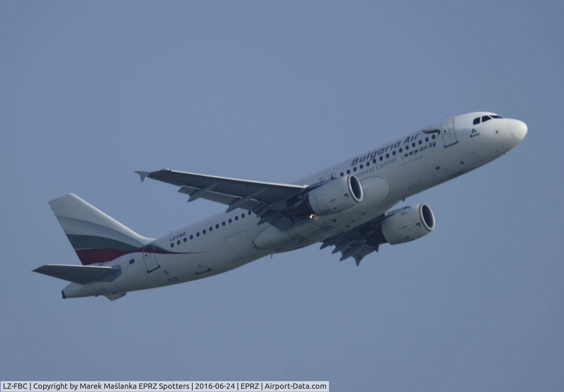 LZ-FBC, 2005 Airbus A320-214 C/N 2540, LZ-FBC - Airbus A320-214 - Bulgaria Air