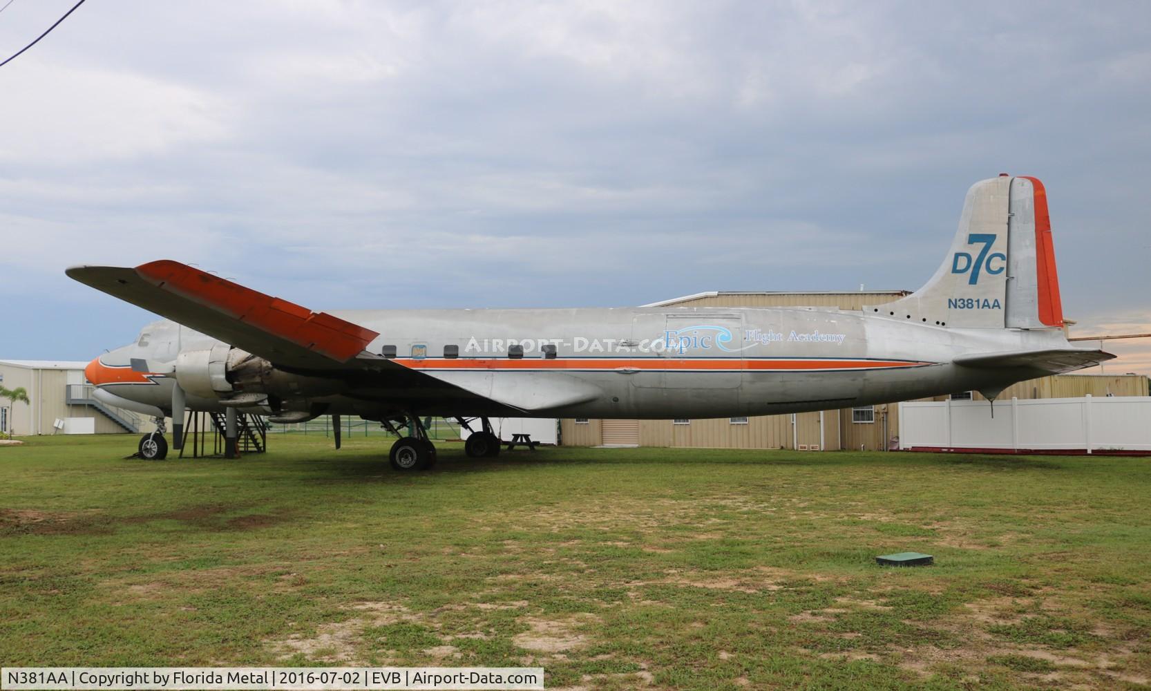 N381AA, 1956 Douglas DC-7BF C/N 44921, DC-7BF