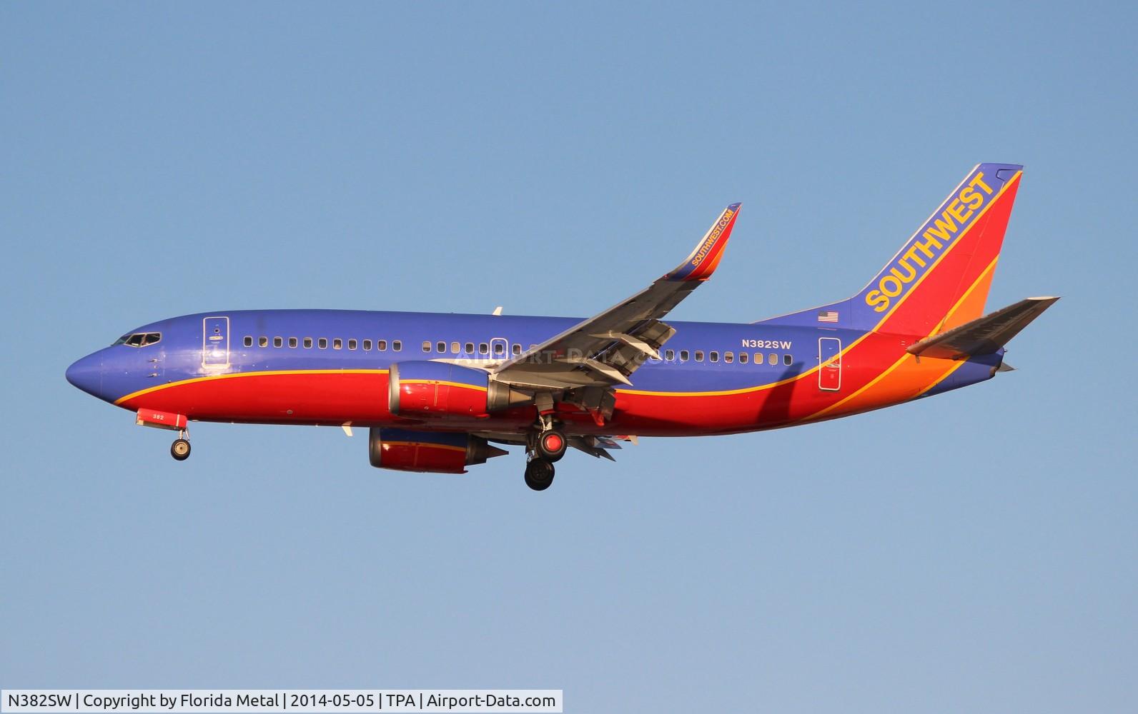 N382SW, 1994 Boeing 737-3H4 C/N 26588, Southwest