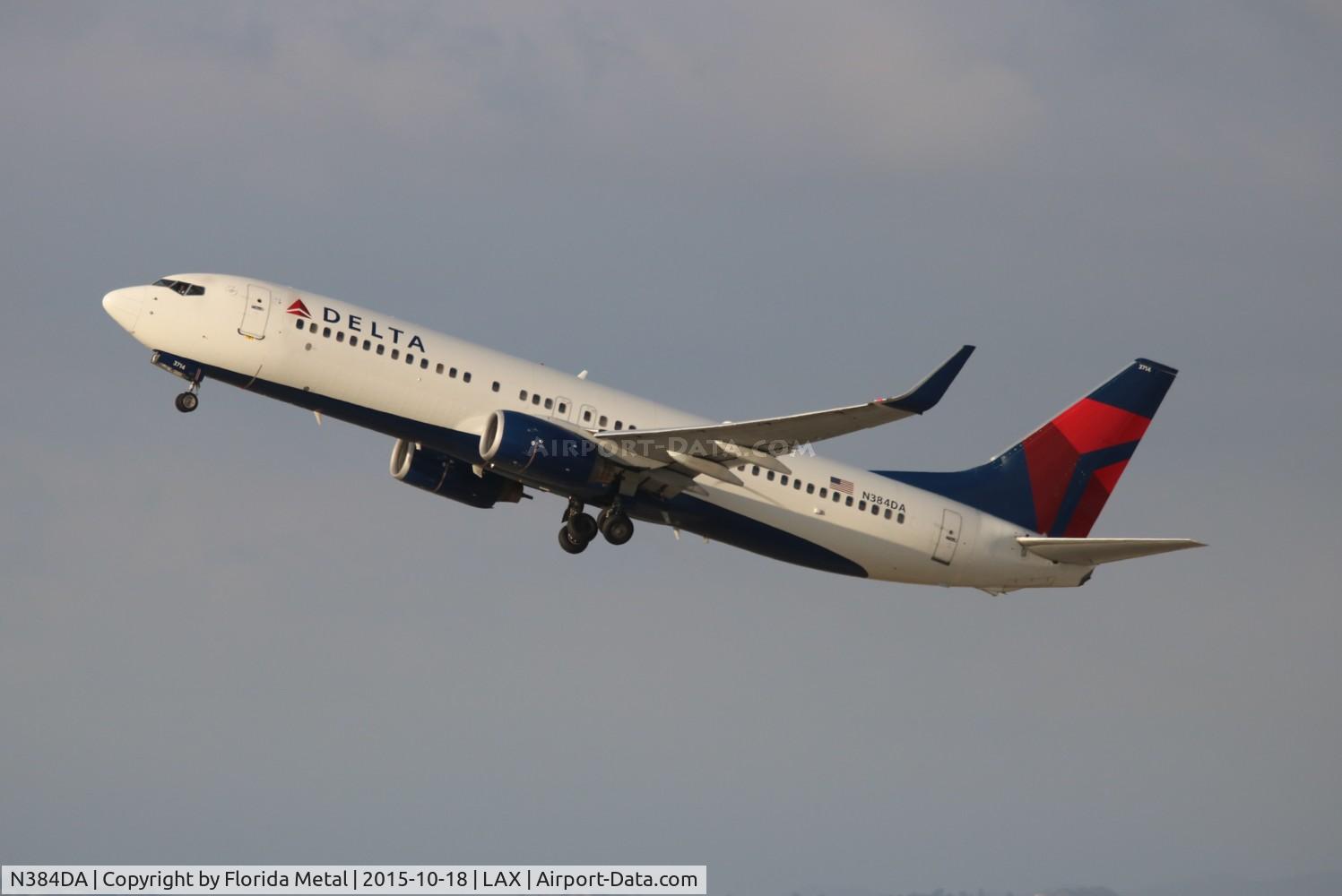 N384DA, 1999 Boeing 737-832 C/N 30347, Delta