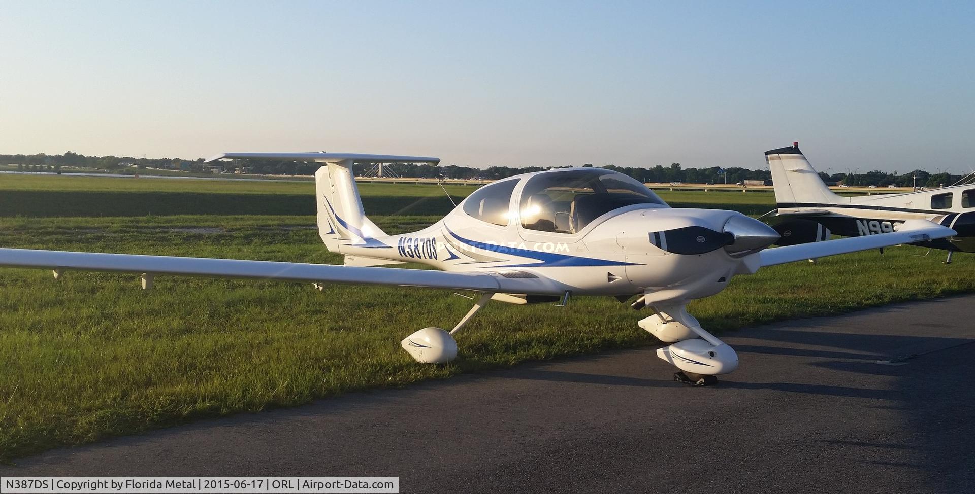 N387DS, Diamond DA-40 Diamond Star C/N 40.1107, Diamond DA-40