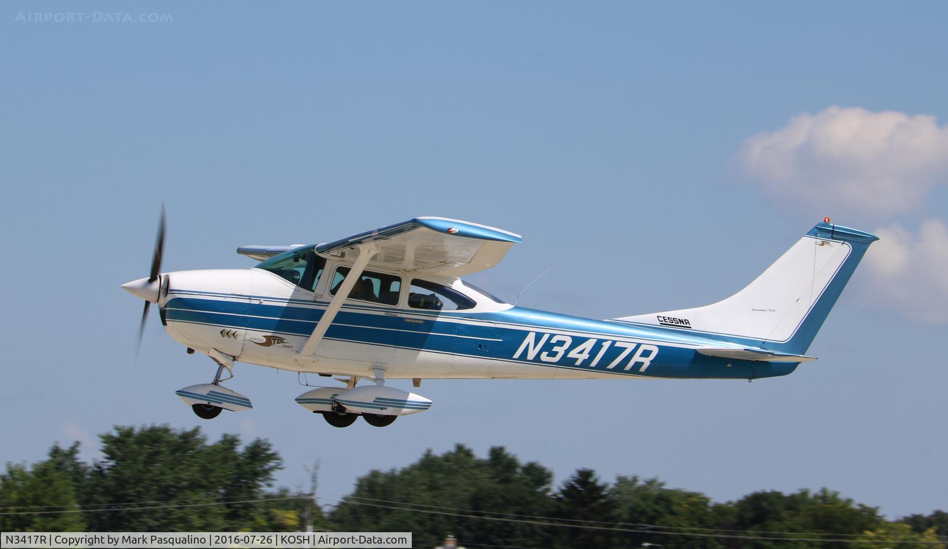 N3417R, 1967 Cessna 182L Skylane C/N 18258717, Cessna 182L