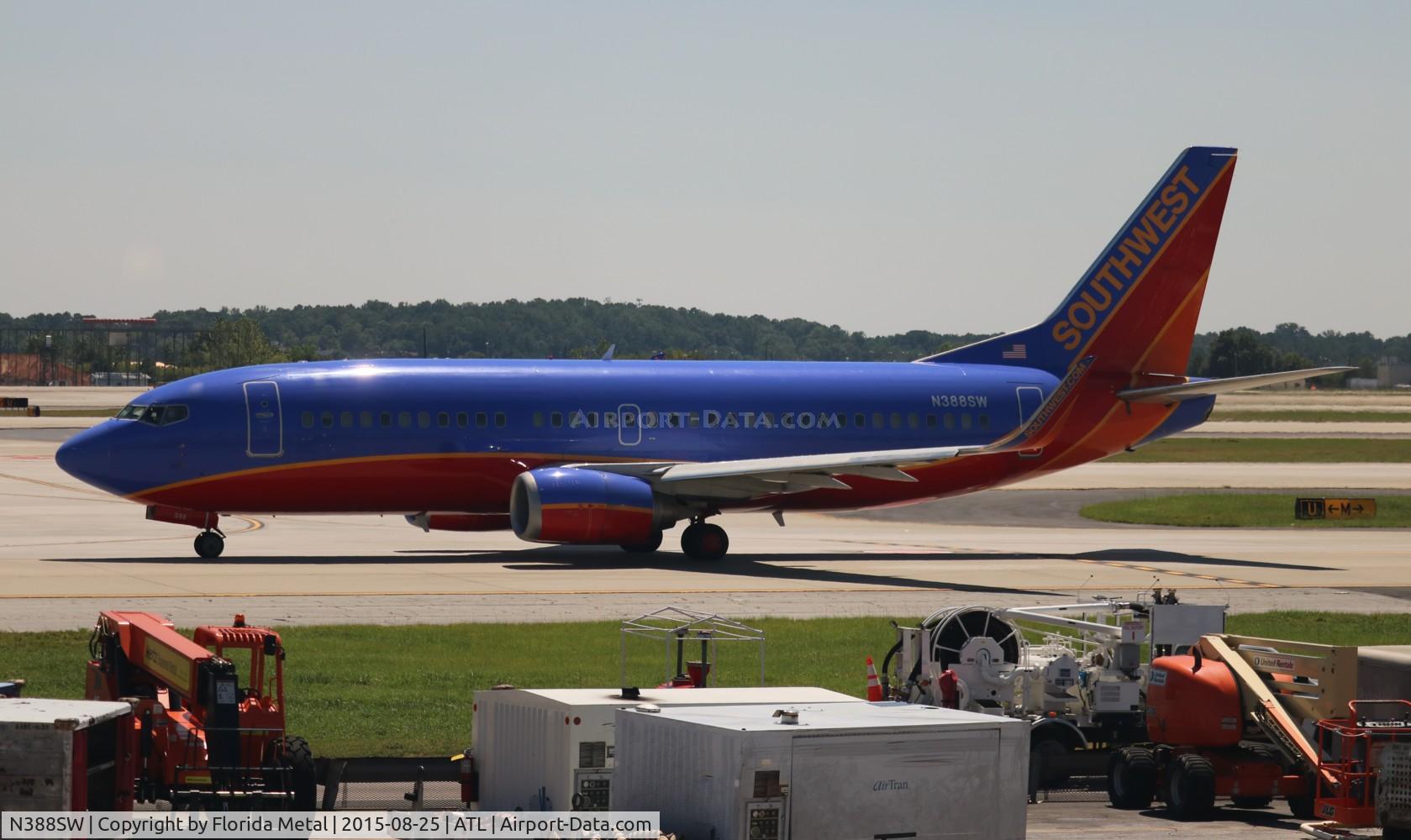 N388SW, 1994 Boeing 737-3H4 C/N 26591, Southwest