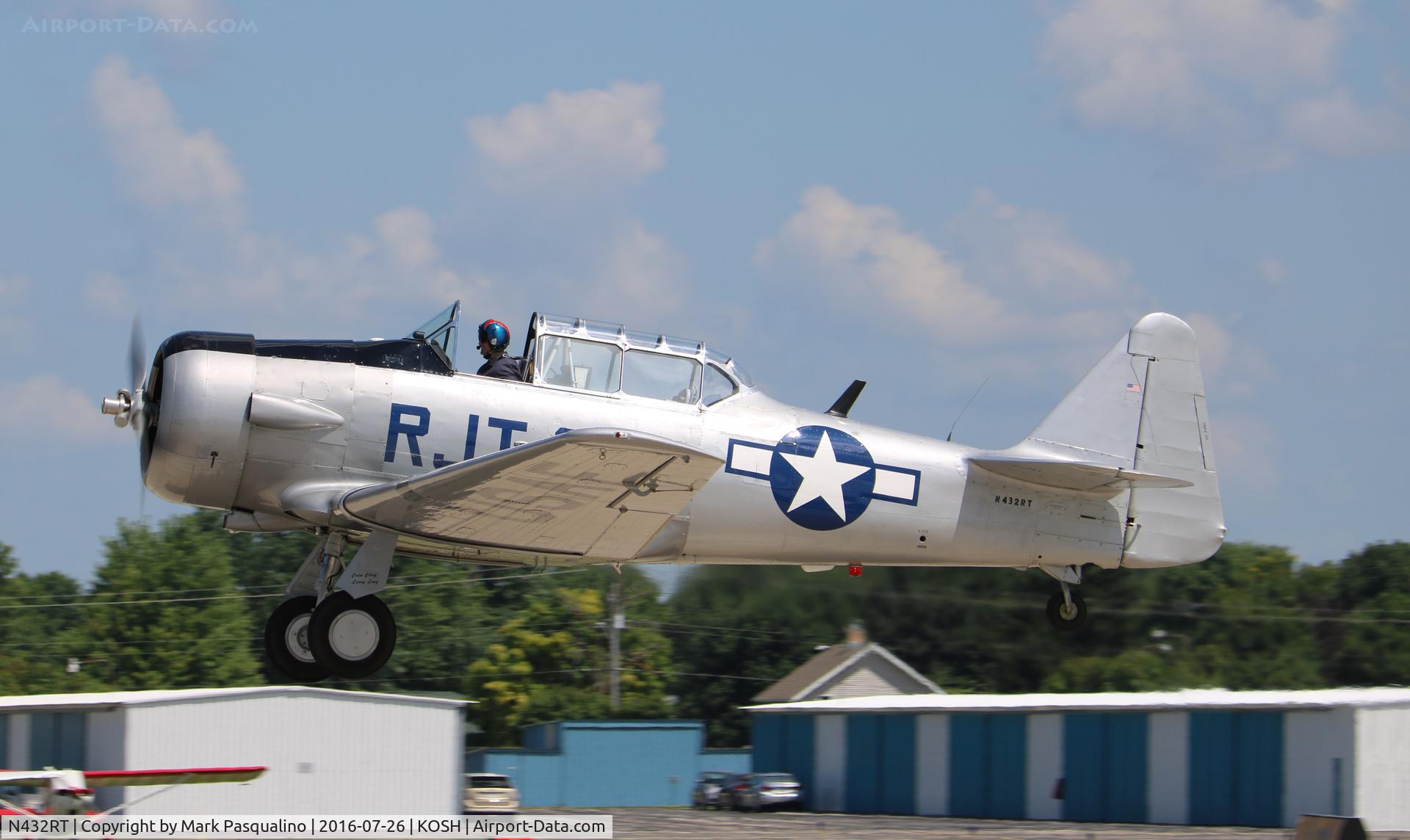 N432RT, North American T-6G Texan C/N 197-015, North American T-6G
