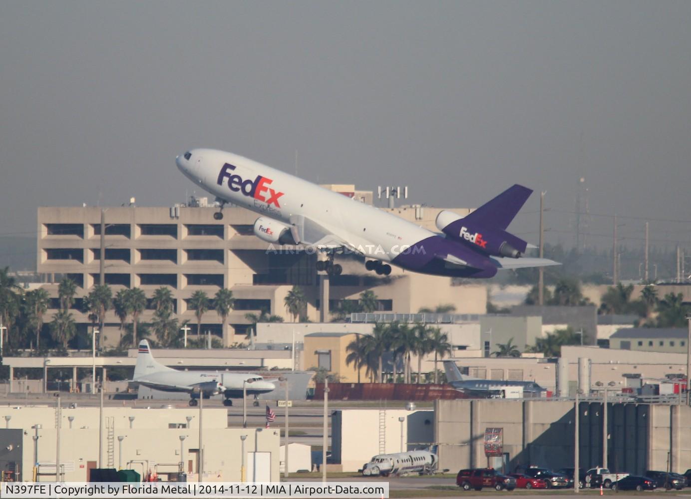 N397FE, 1975 McDonnell Douglas MD-10-10F C/N 46631, Fed Ex