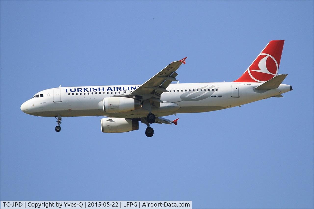 TC-JPD, 2006 Airbus A320-232 C/N 2934, Airbus A320-232, Short approach rwy 27R, Roissy Charles De Gaulle Airport (LFPG-CDG)
