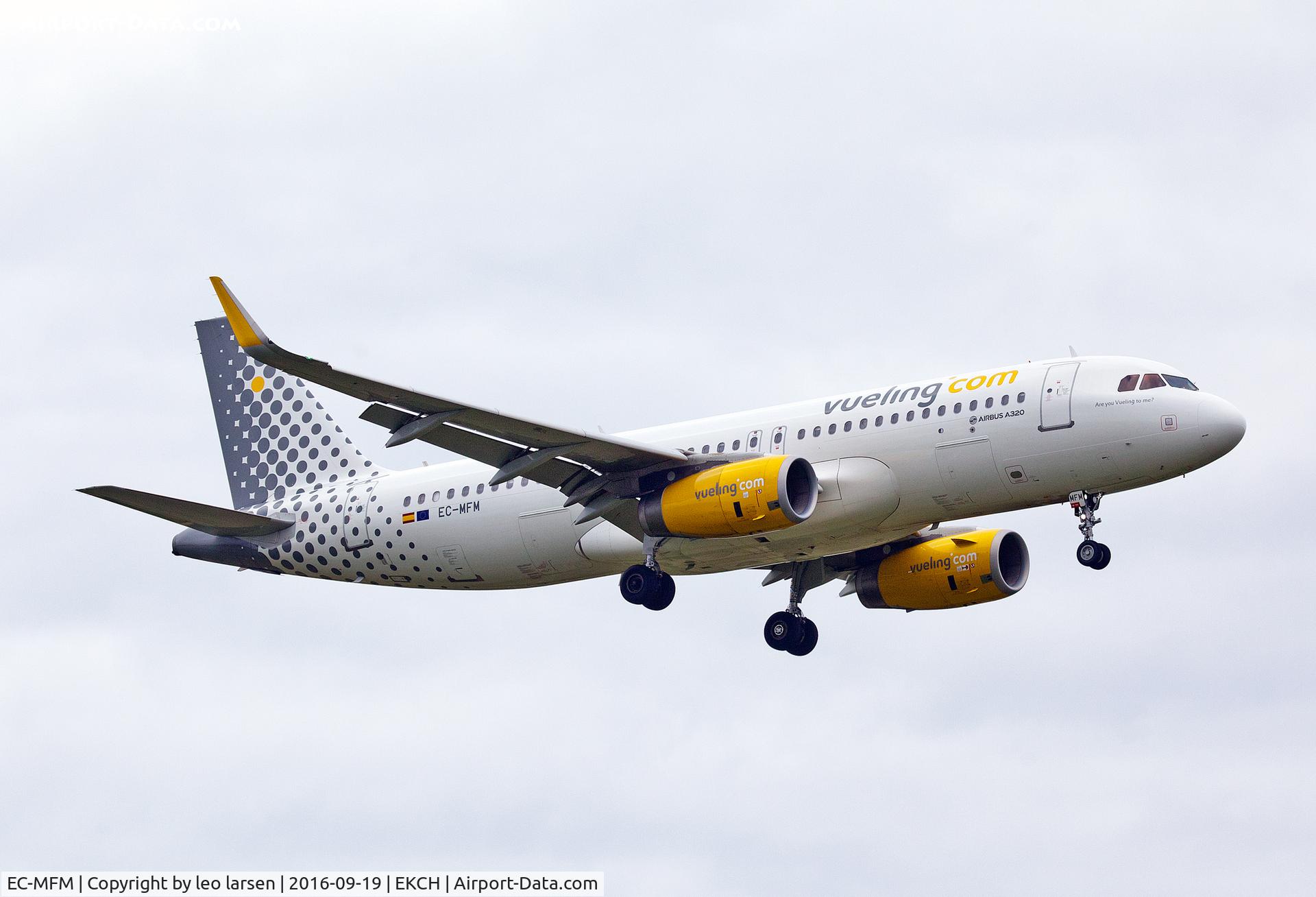 EC-MFM, 2015 Airbus A320-232 C/N 6571, Copenhagen 19.9.16
