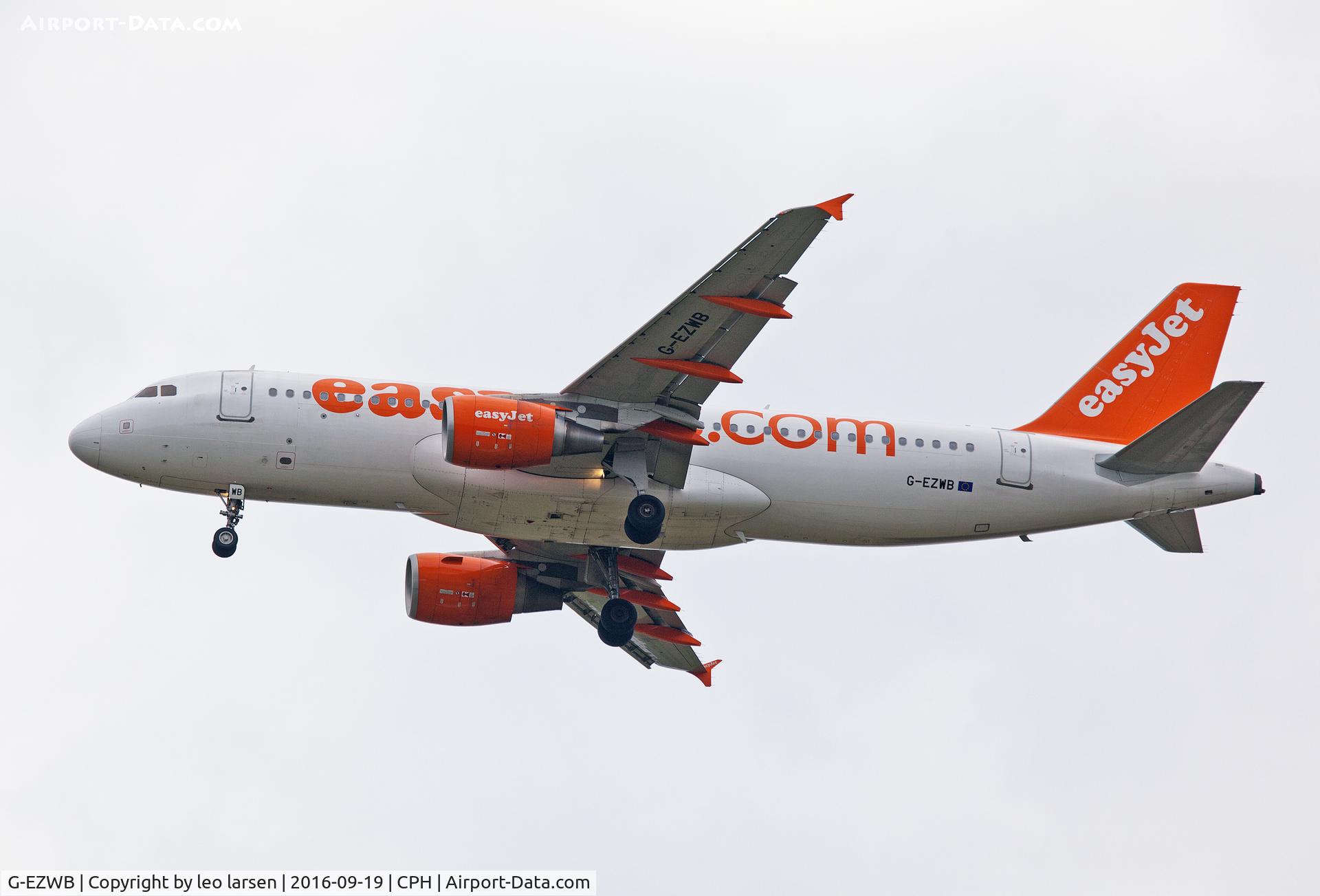 G-EZWB, 2012 Airbus A320-214 C/N 5224, Copenhagen 19.9.16