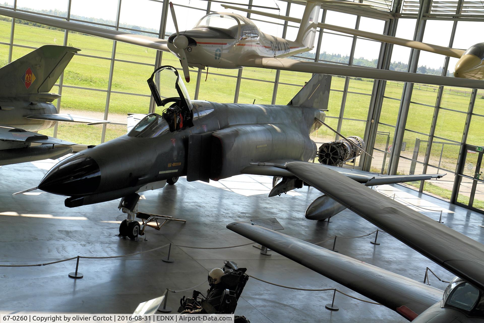 67-0260, 1967 McDonnell Douglas F-4E Phantom II C/N 2972, In a corner of the museum. Deutsches Museum Flugwerft Schleissheim, near Munich.