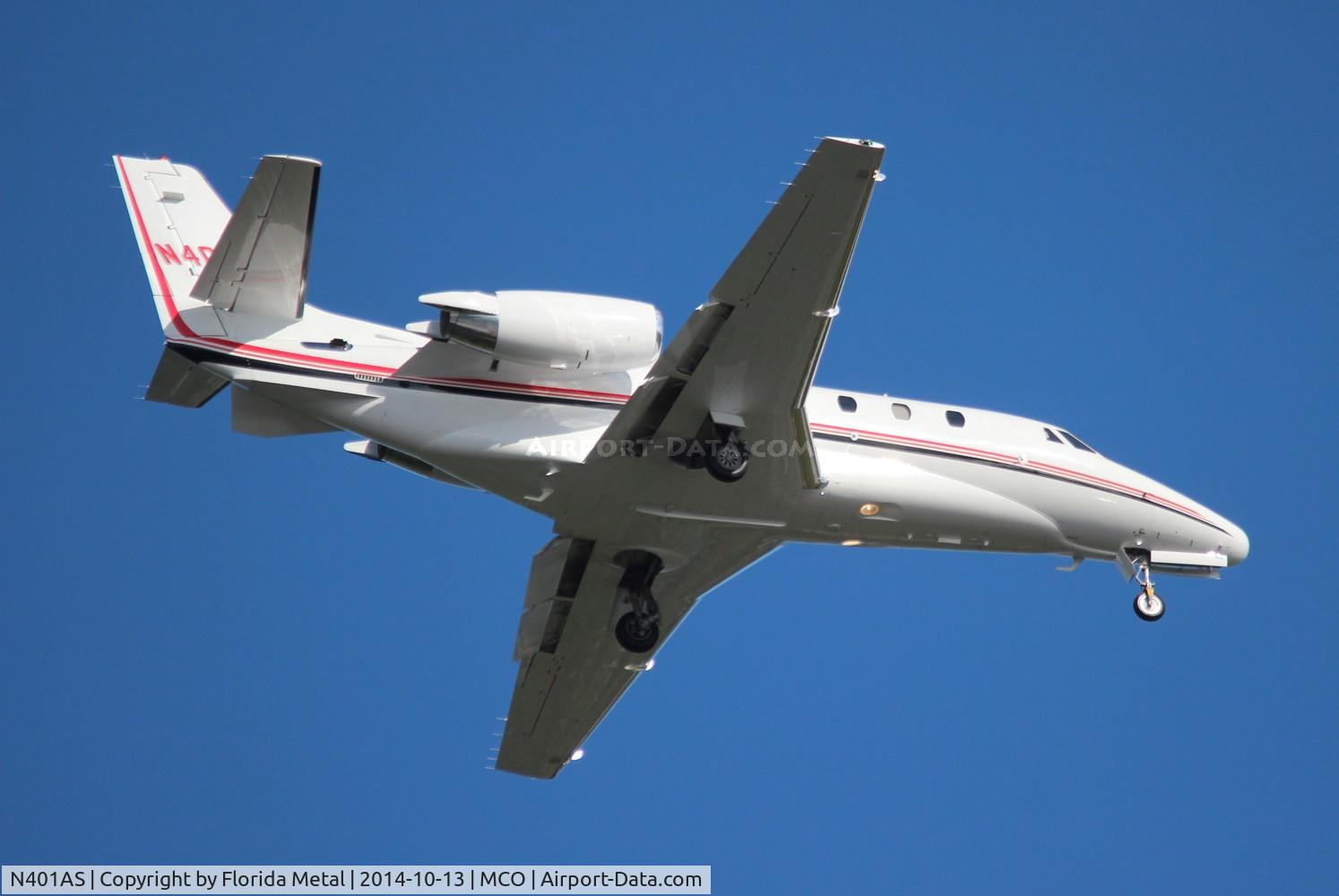 N401AS, 2007 Cessna 560 Citation XLS C/N 560-5757, Citation XLS