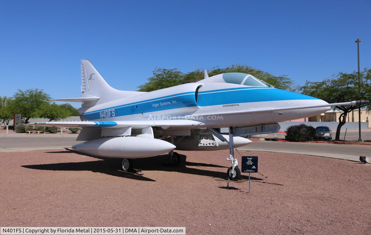 N401FS, 1959 Douglas A-4C Skyhawk C/N 12764, NASA A-4C