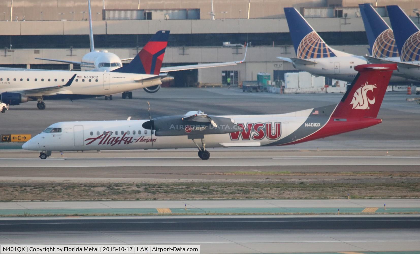 N401QX, 2001 De Havilland Canada DHC-8-402 Dash 8 C/N 4031, Washington State