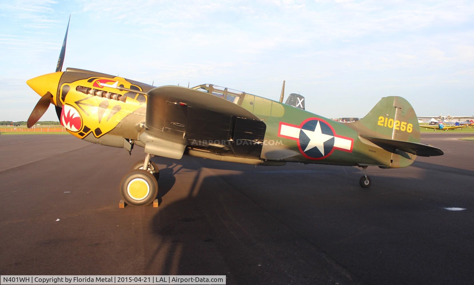 N401WH, 1942 Curtiss P-40K Warhawk C/N 42-10256, P-40K