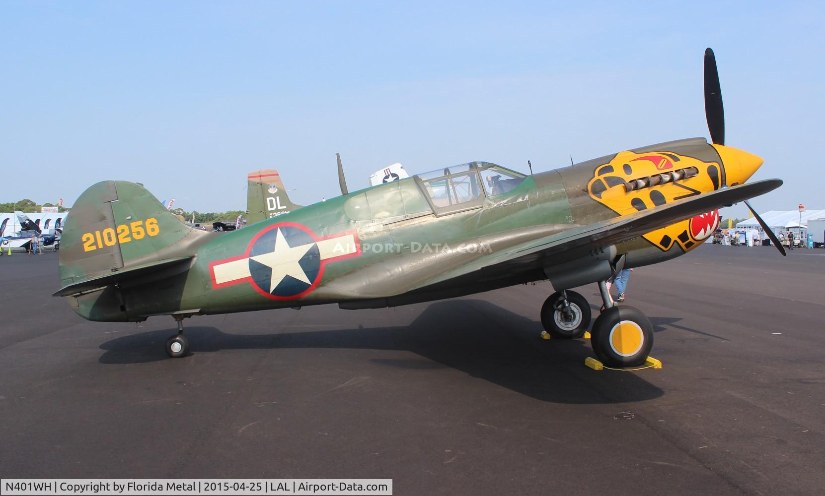 N401WH, 1942 Curtiss P-40K Warhawk C/N 42-10256, P-40K