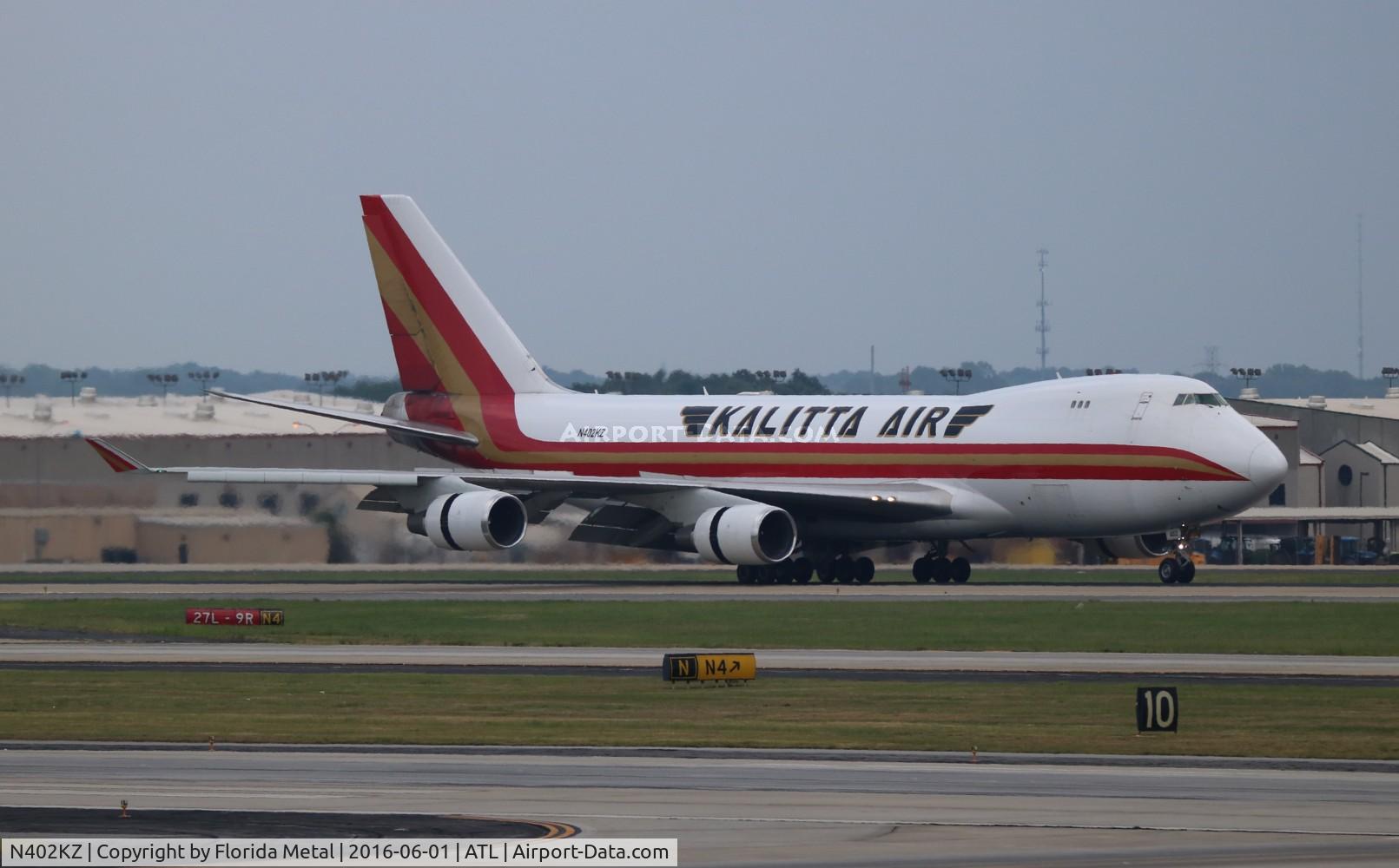 N402KZ, 2005 Boeing 747-481F C/N 34017, Kalitta