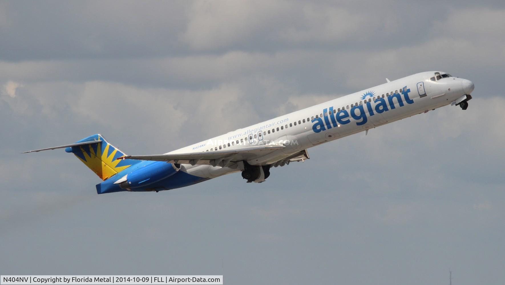 N404NV, 1989 McDonnell Douglas MD-88 C/N 49765, Allegiant