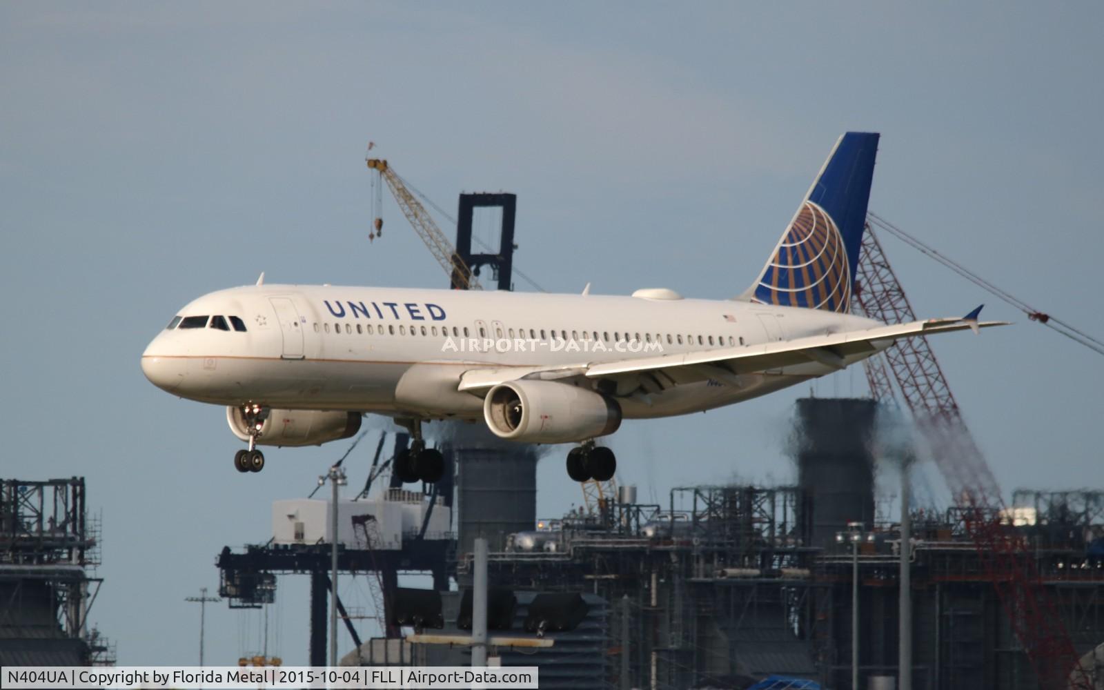 N404UA, 1993 Airbus A320-232 C/N 450, United