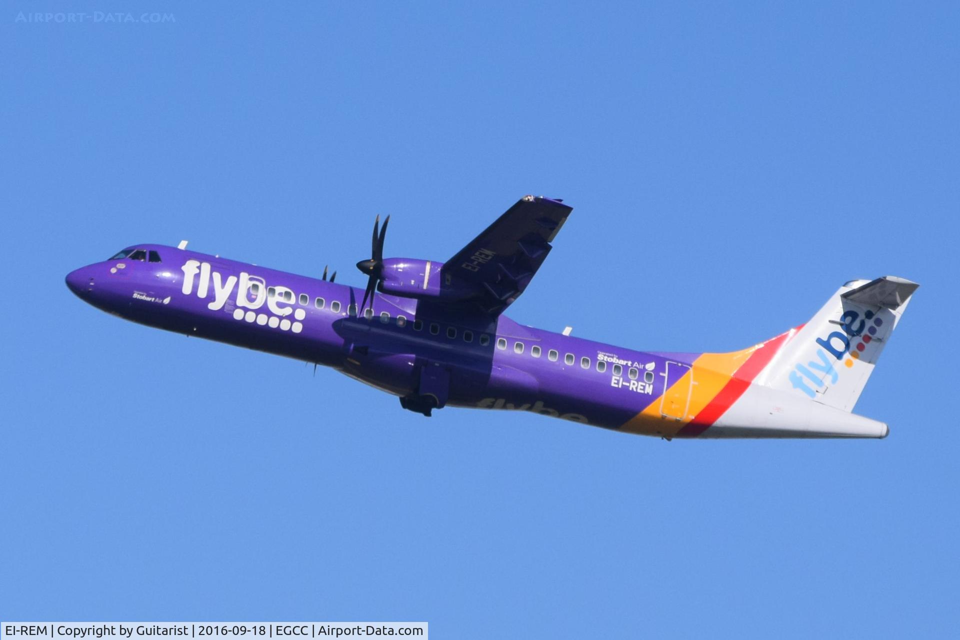 EI-REM, 2007 ATR 72-212A C/N 760, At Manchester