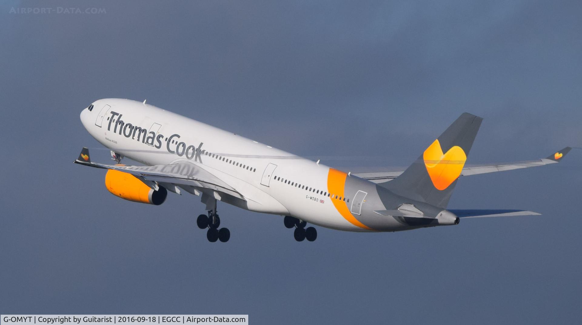 G-OMYT, 1999 Airbus A330-243 C/N 301, At Manchester