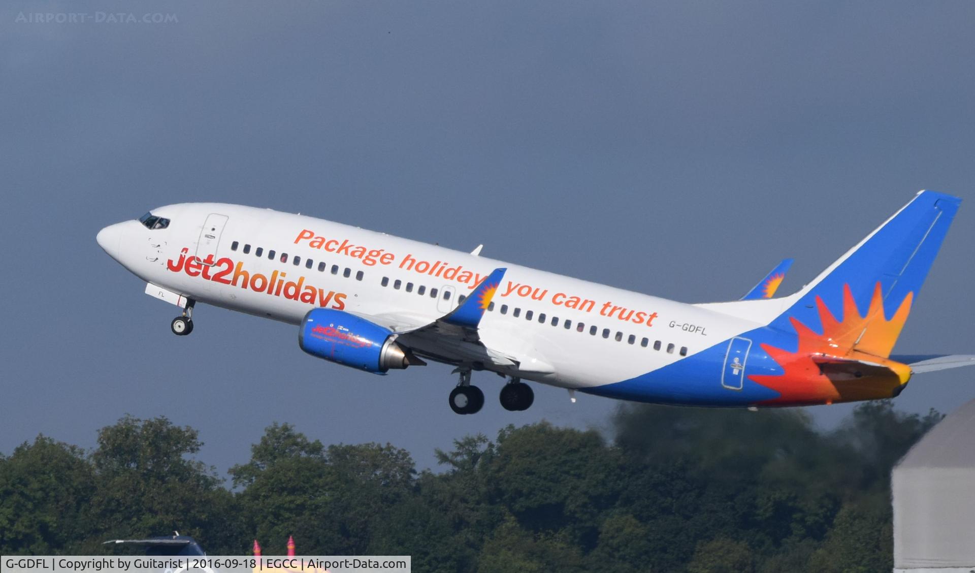 G-GDFL, 1998 Boeing 737-36N C/N 28568, At Manchester