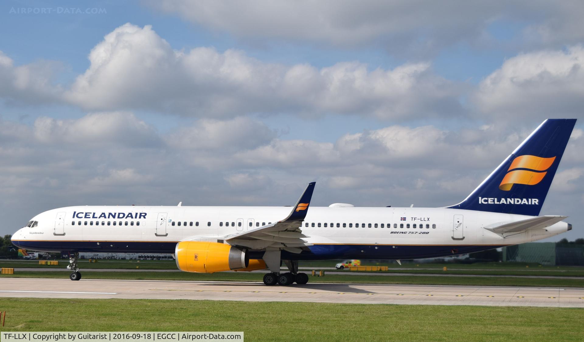 TF-LLX, 2000 Boeing 757-256 C/N 29311, At Manchester