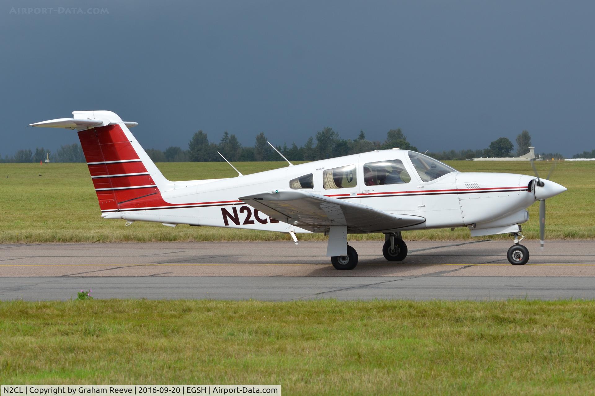 N2CL, 1980 Piper PA-28RT-201T Arrow IV C/N 28R-8131054, Departing from Norwich.