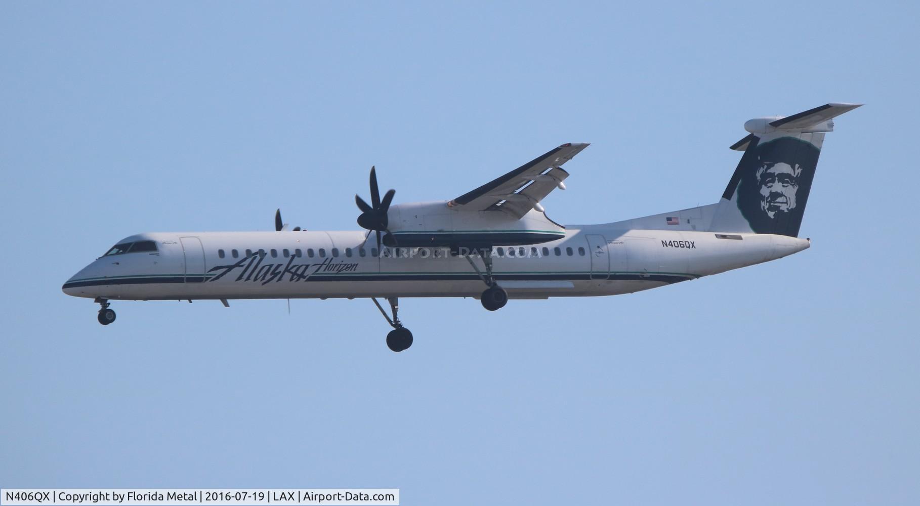 N406QX, 2001 Bombardier DHC-8-402 Dash 8 C/N 4048, Alaska