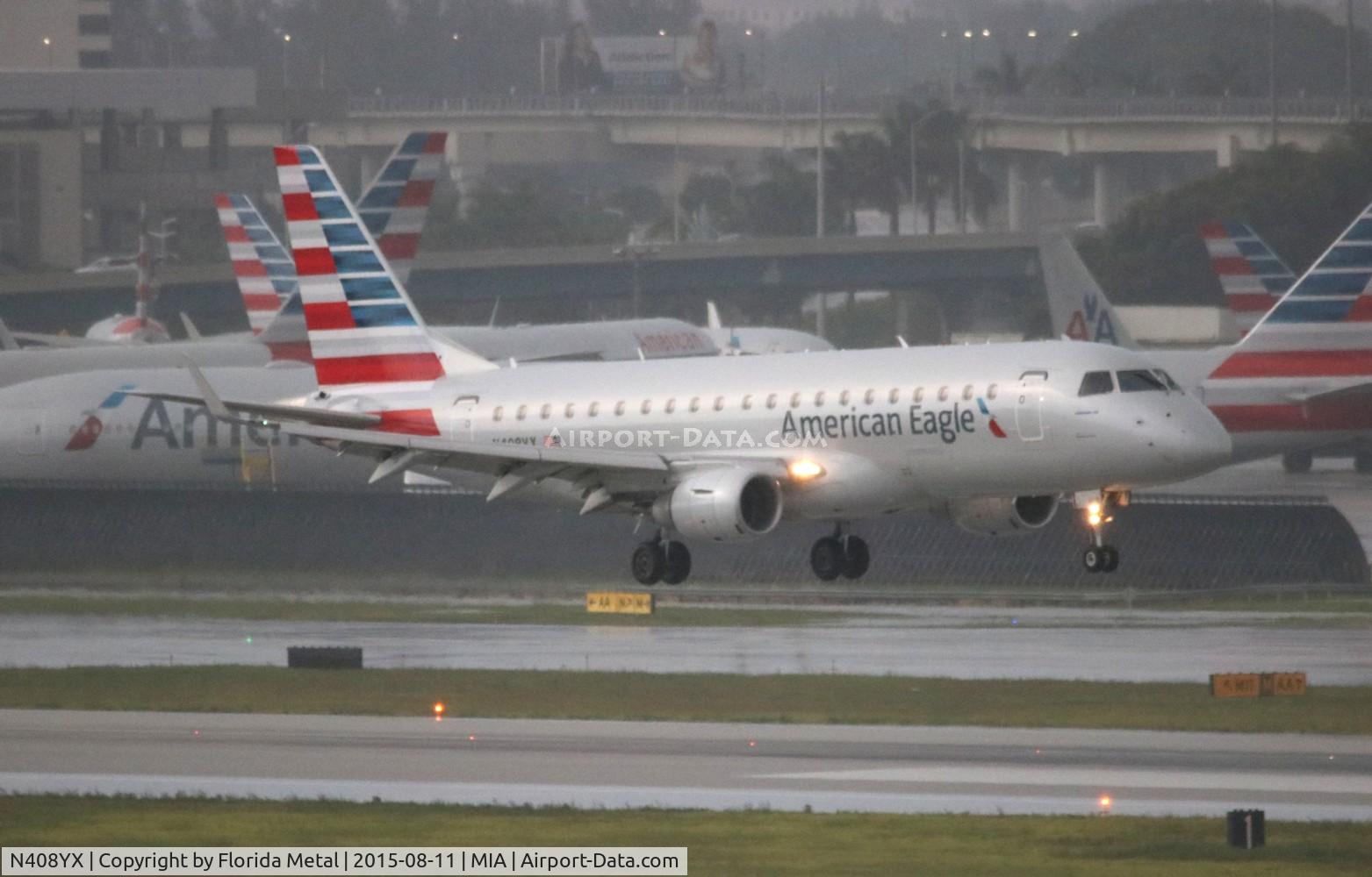 N408YX, 2013 Embraer 175LR (ERJ-170-200LR) C/N 17000371, American Eagle