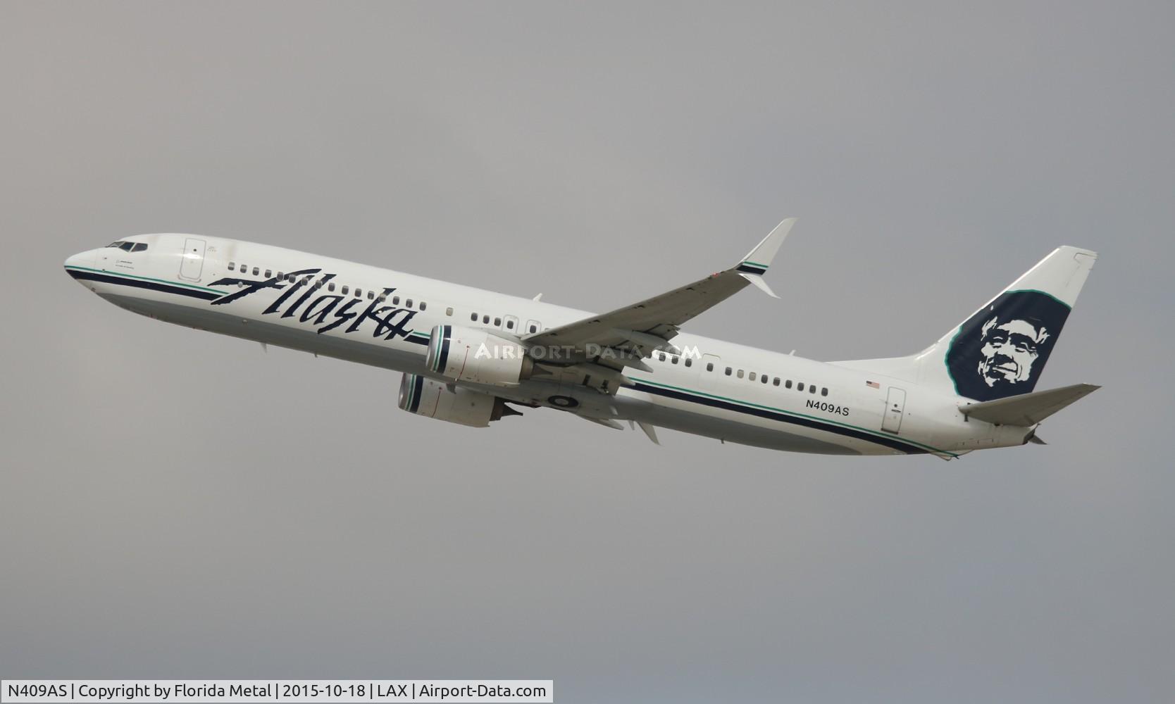 N409AS, 2012 Boeing 737-990/ER C/N 41733, Alaska