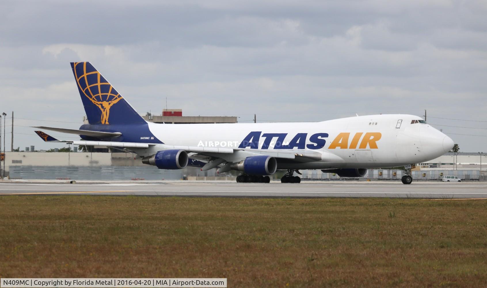 N409MC, 2000 Boeing 747-47UF C/N 30558/1242, Atlas Air