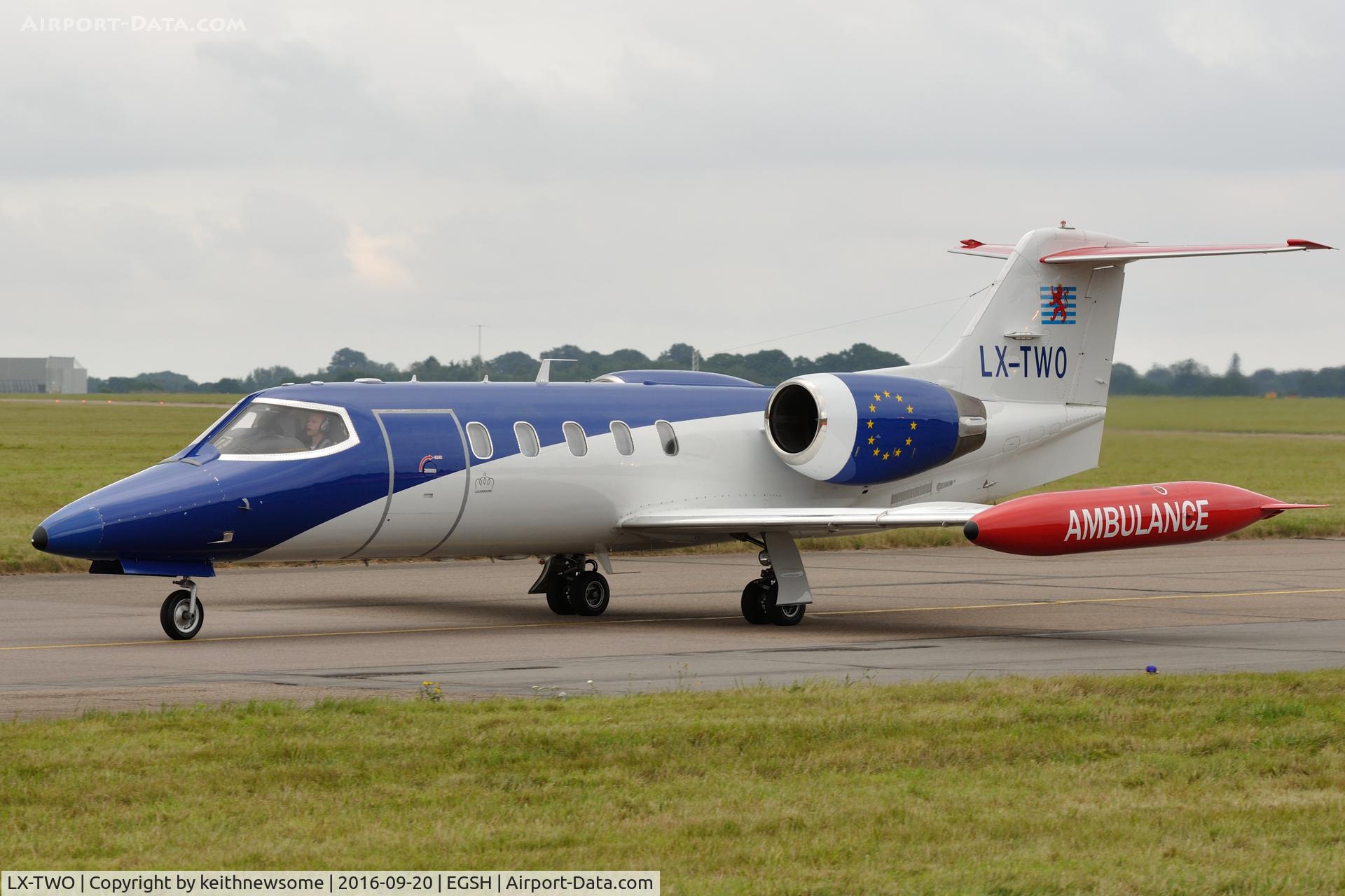 LX-TWO, 1986 Learjet 35A C/N 35-628, Return Visitor.