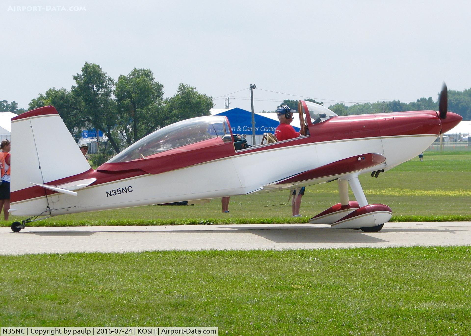 N35NC, 1999 Vans RV-8 C/N 80300, At AirVenture 2016.