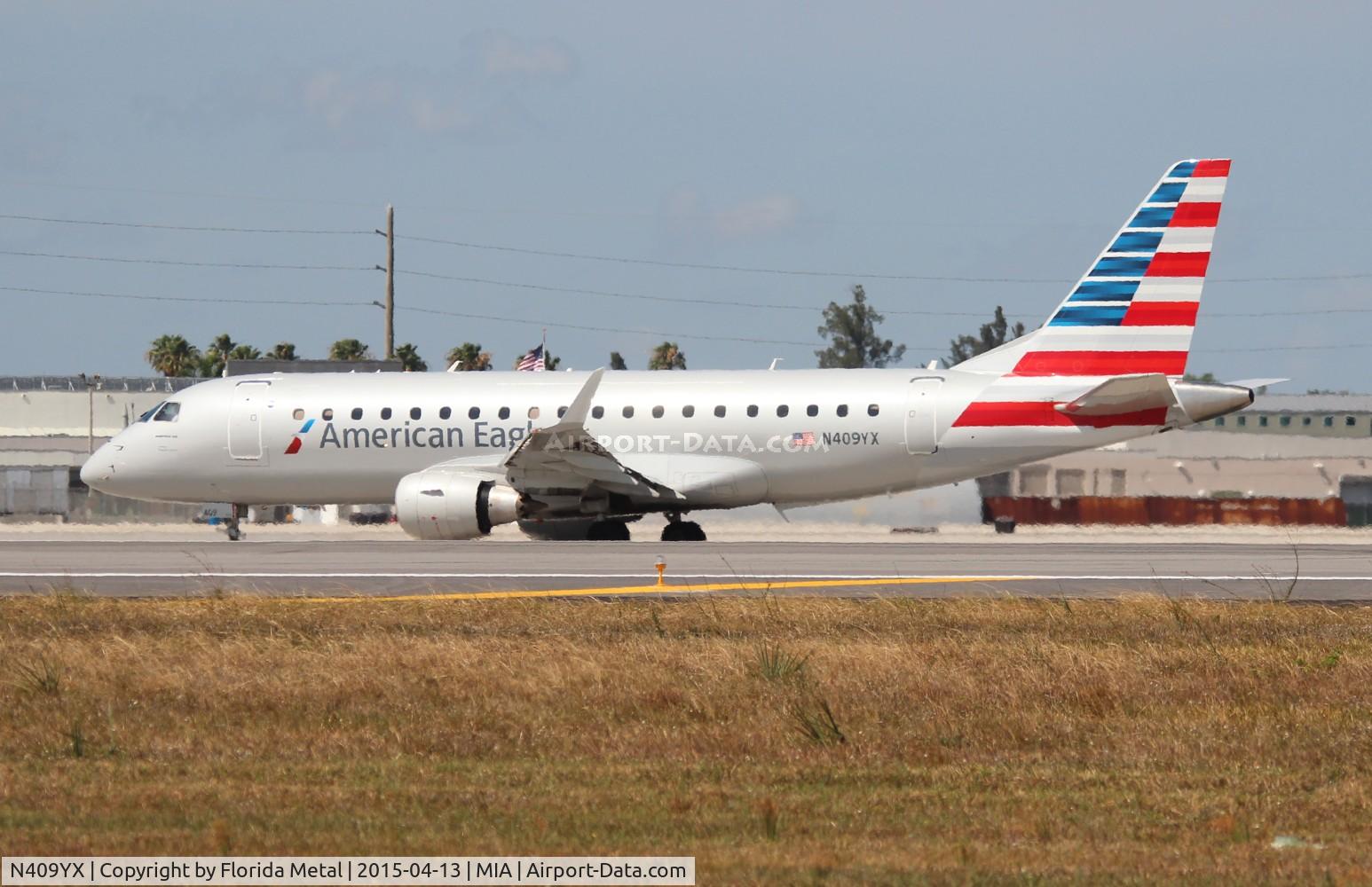 N409YX, 2013 Embraer 175LR (ERJ-170-200LR) C/N 17000372, American Eagle