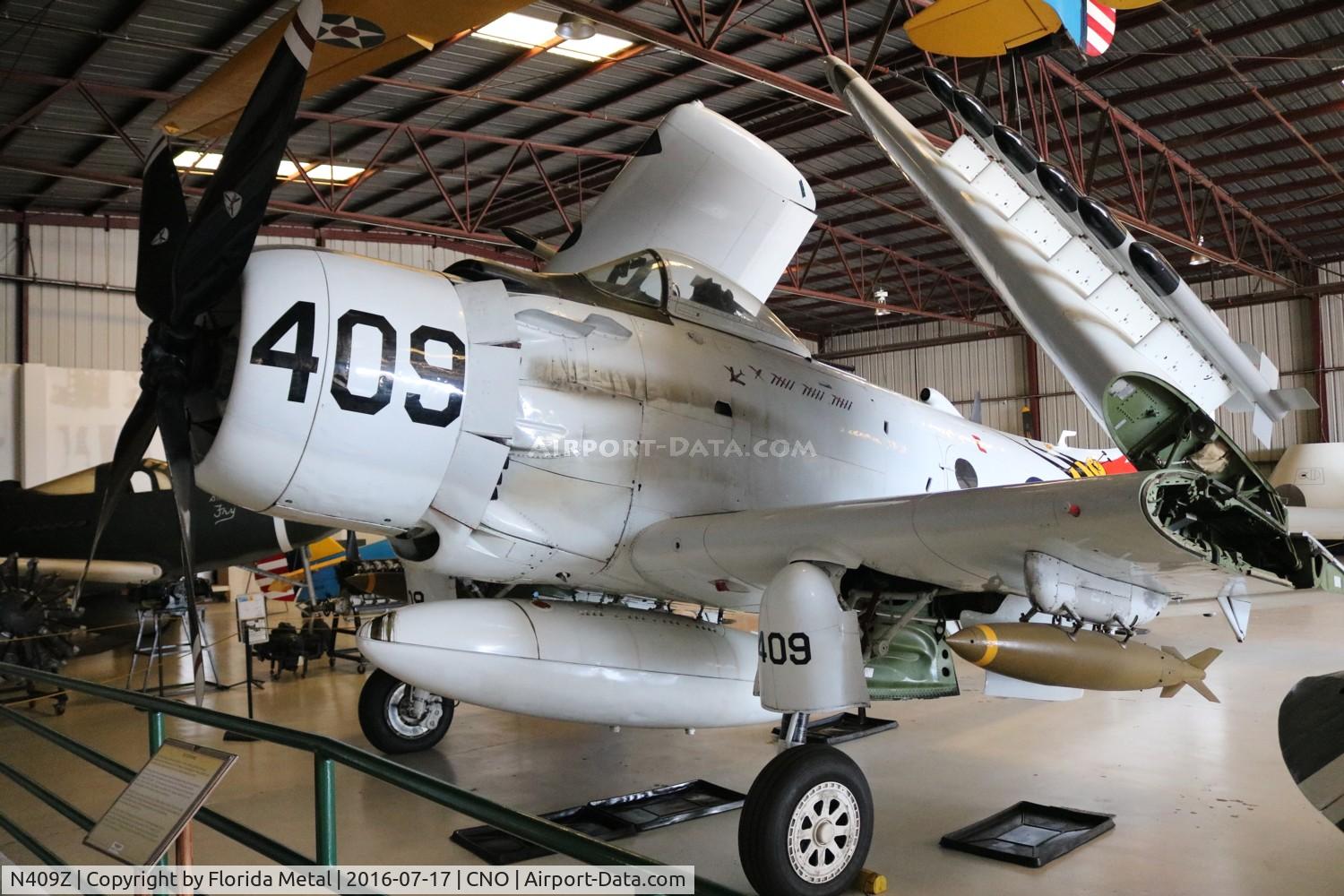 N409Z, Douglas AD-4N Skyraider C/N 7797, Skyraider