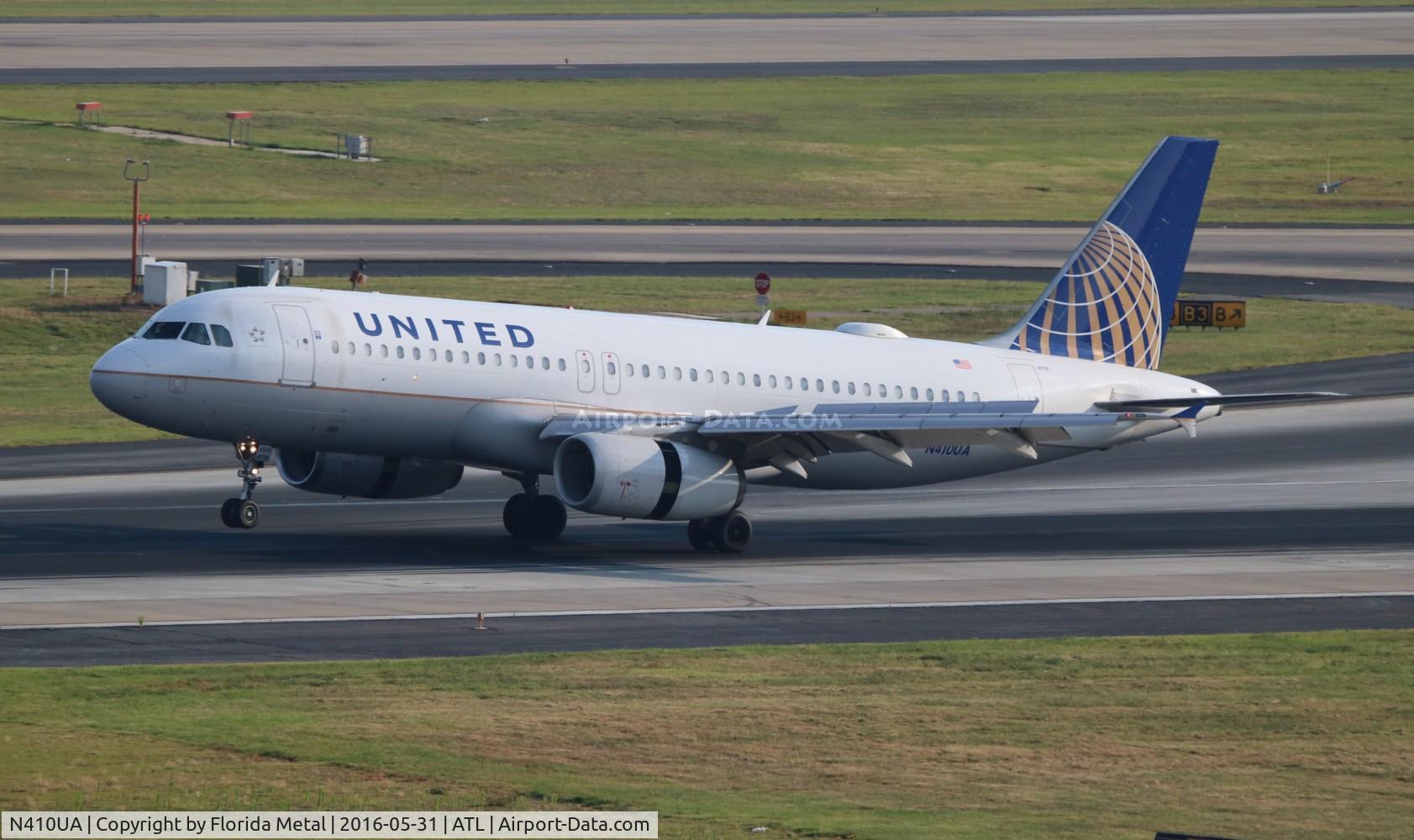 N410UA, 1994 Airbus A320-232 C/N 463, United