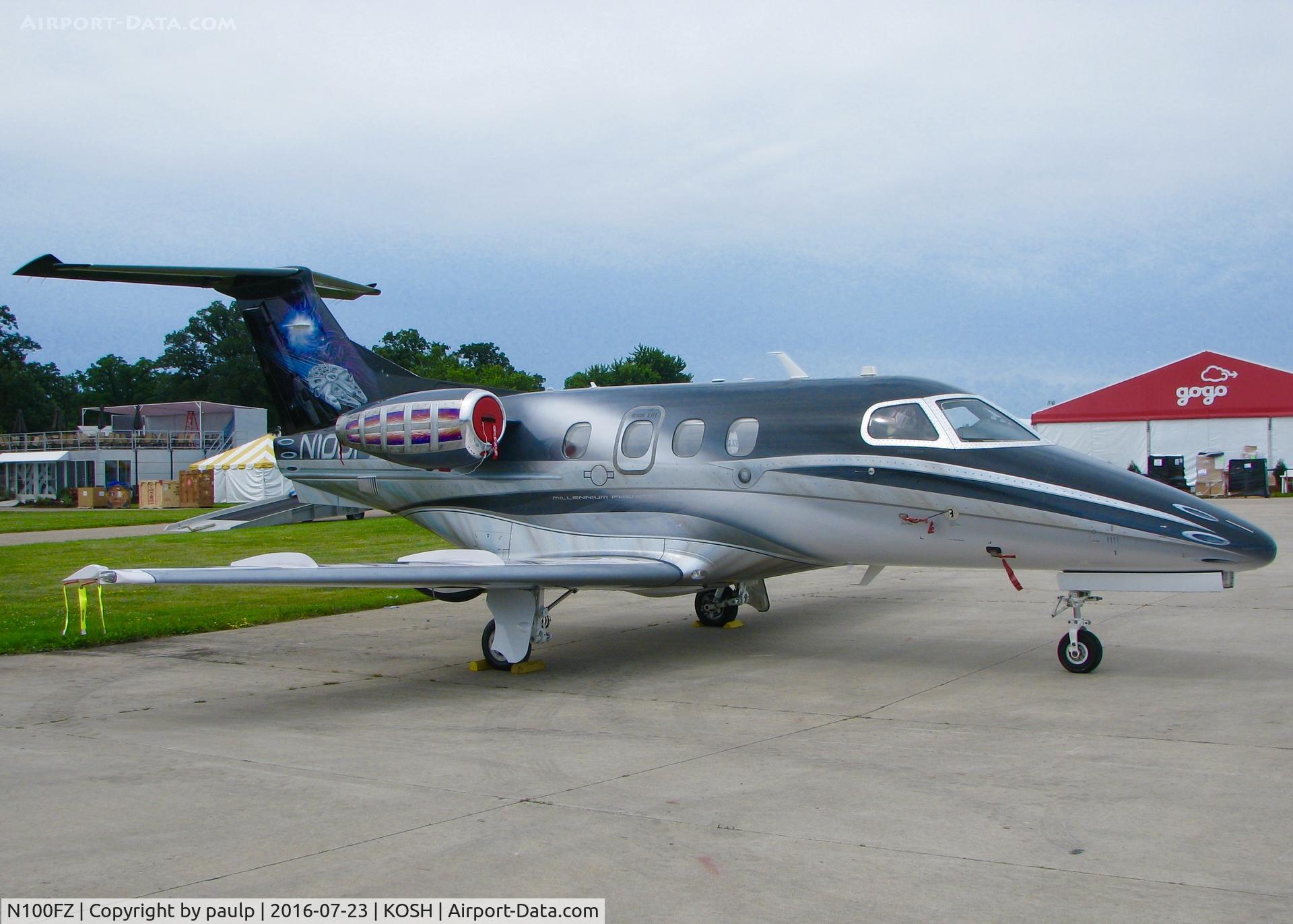 N100FZ, 2010 Embraer EMB-500 Phenom 100 C/N 50000137, At AirVenture 2016.