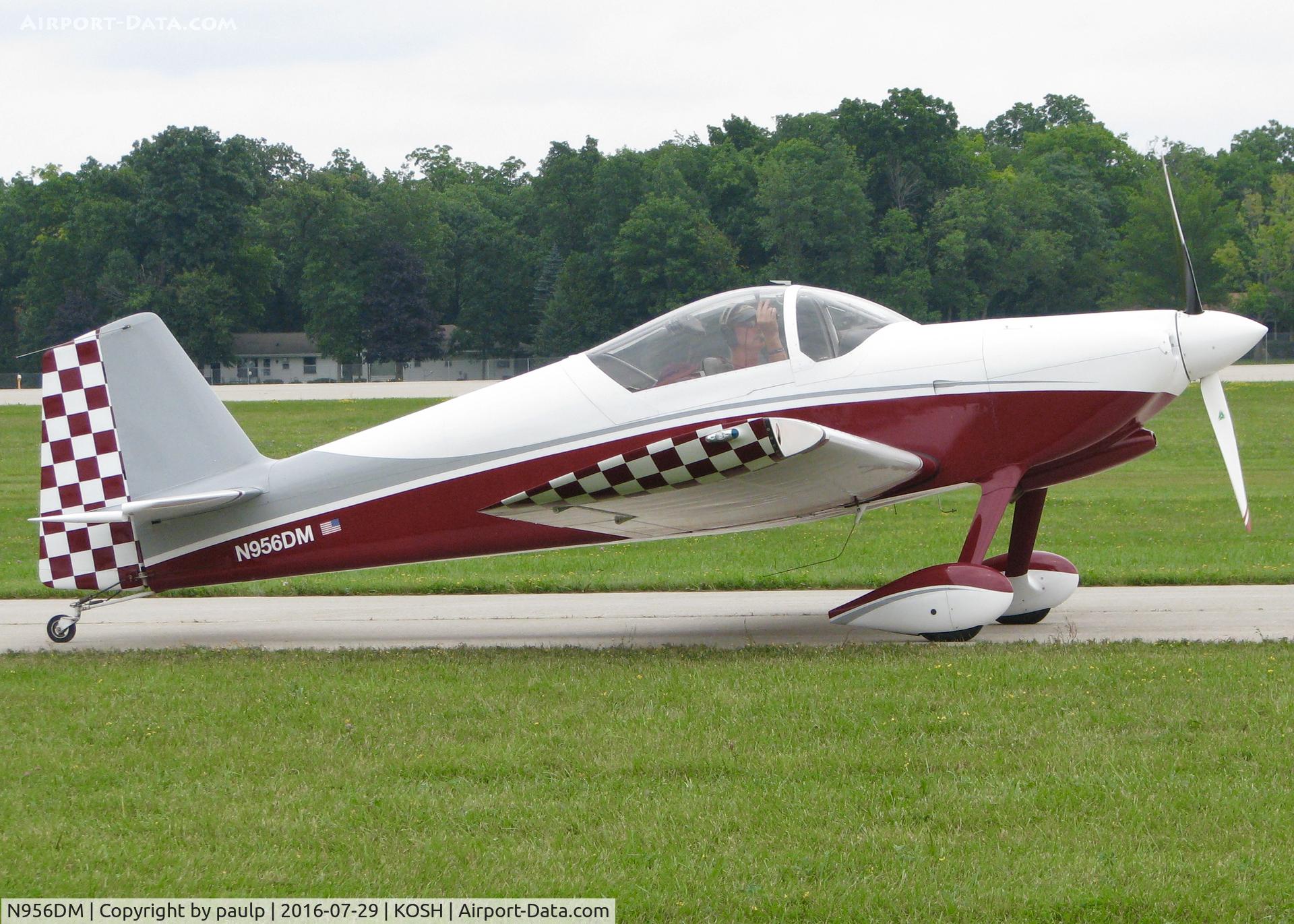 N956DM, 2005 Vans RV-6 C/N 24134, At AirVenture 2016.