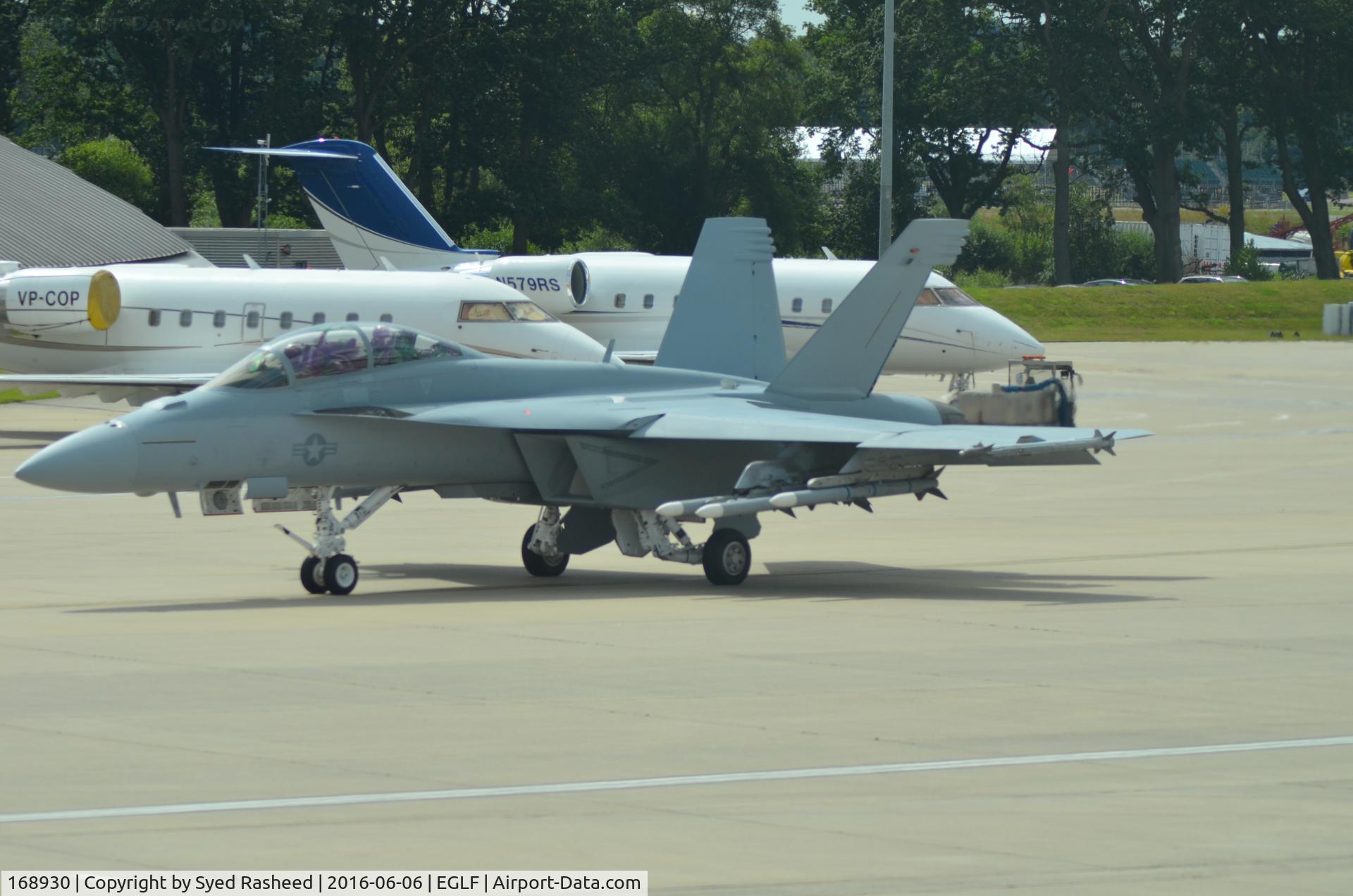 168930, Boeing F/A-18F Super Hornet C/N F276, F/A-18 Super Hornet taxing out for validation flight